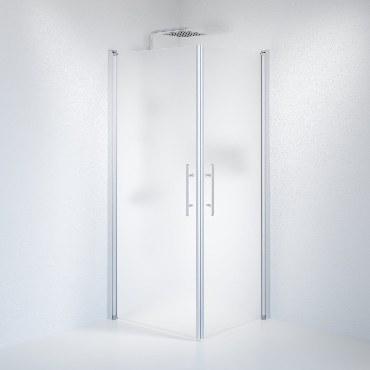 Square - Frosted, Shower Enclosure Set - Code, Matt/Satin - 70 cm - MASTERSTORE - 8595677120554 - Shower Enclosure Set - Code - 36 - 709 - 67 - 55 - 00 - 8595677120554