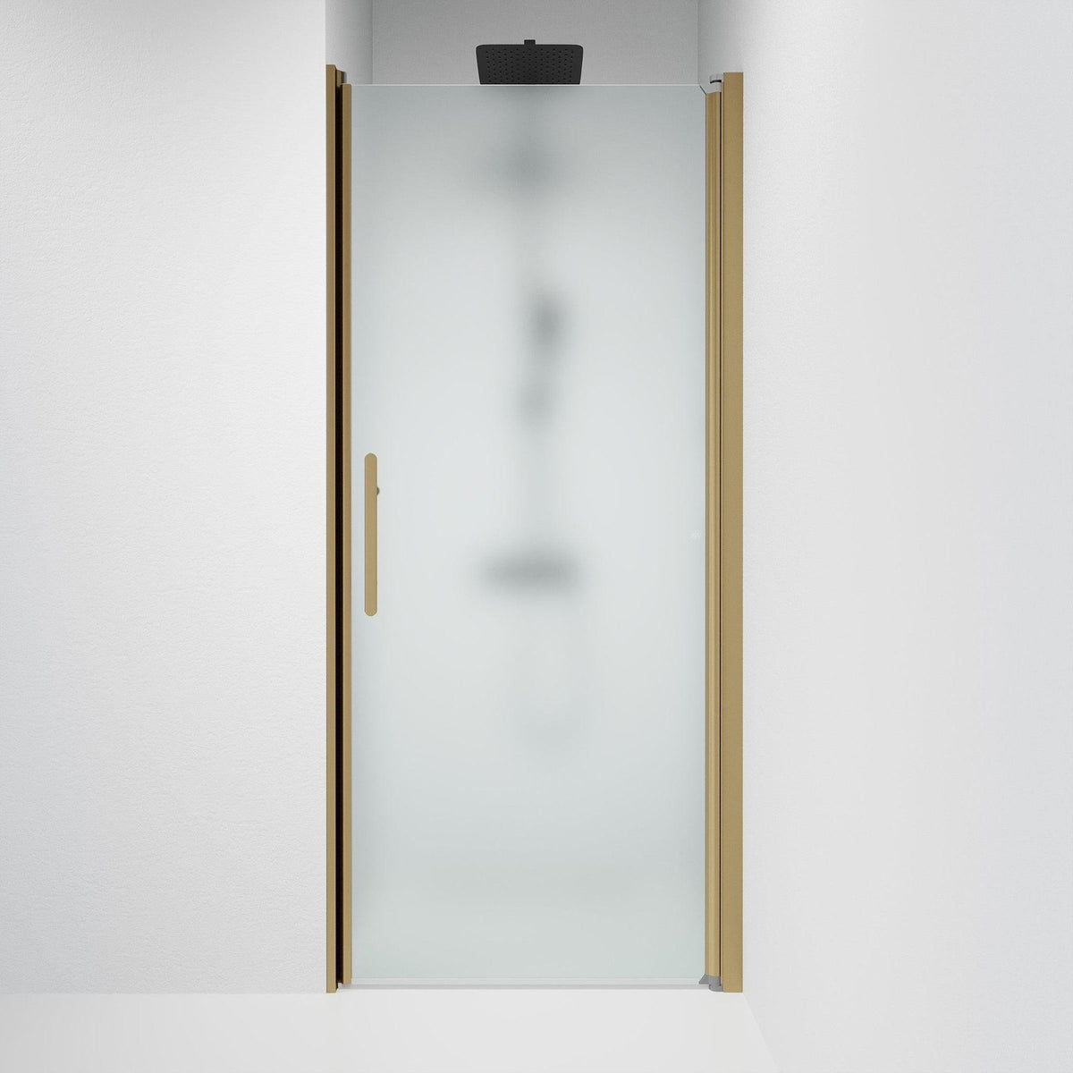 Square - Frosted, Shower Enclosure Set - Code, Matt/Bronze - 80 cm - MASTERSTORE - 8595677155518 - Shower Enclosure Set - Code - 38 - 080 - 70 - 55 - 00 - 8595677155518