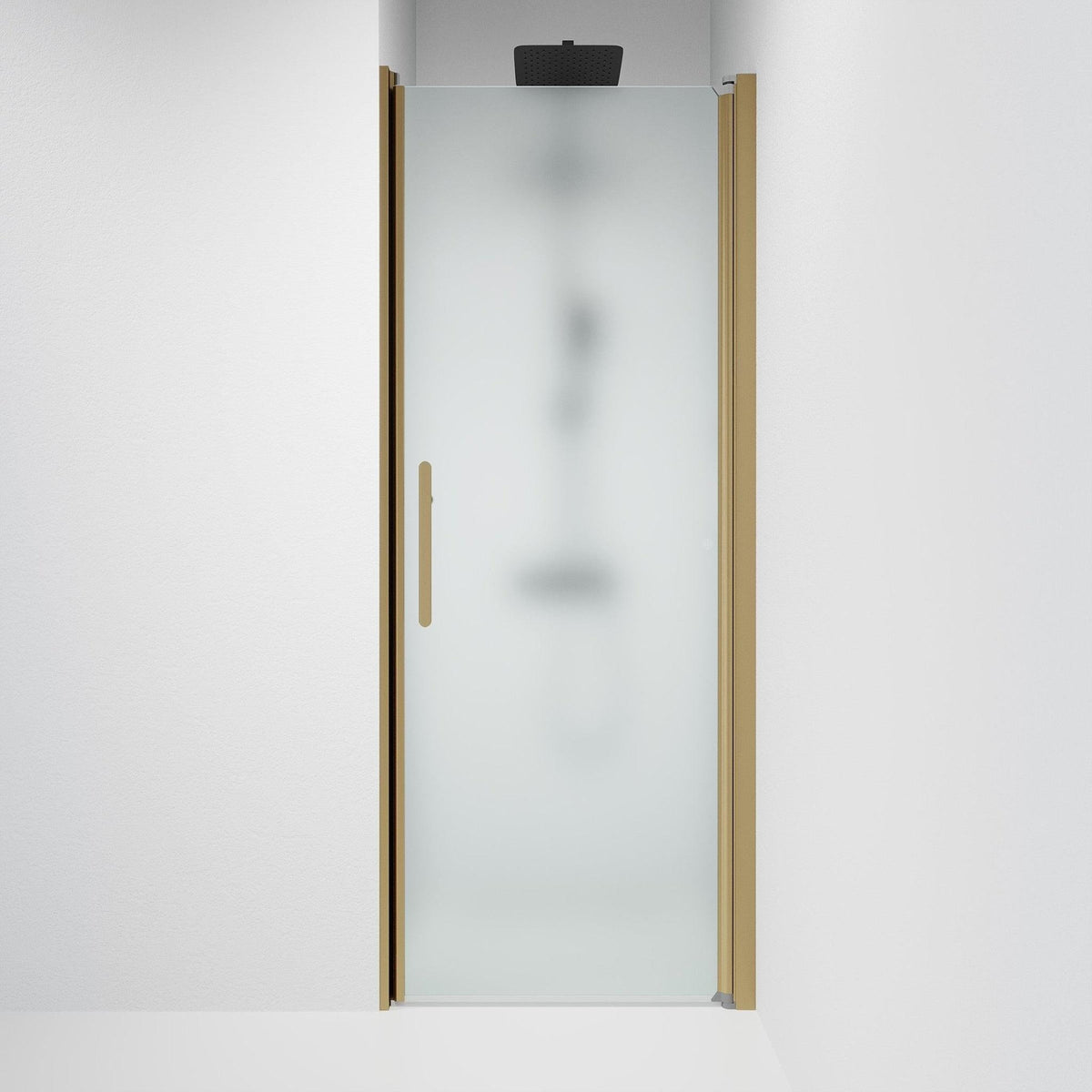 Square - Frosted, Shower Enclosure Set - Code, Matt/Bronze - 100 cm - MASTERSTORE - 8595677155532 - Shower Enclosure Set - Code - 38 - 100 - 70 - 55 - 00 - 8595677155532