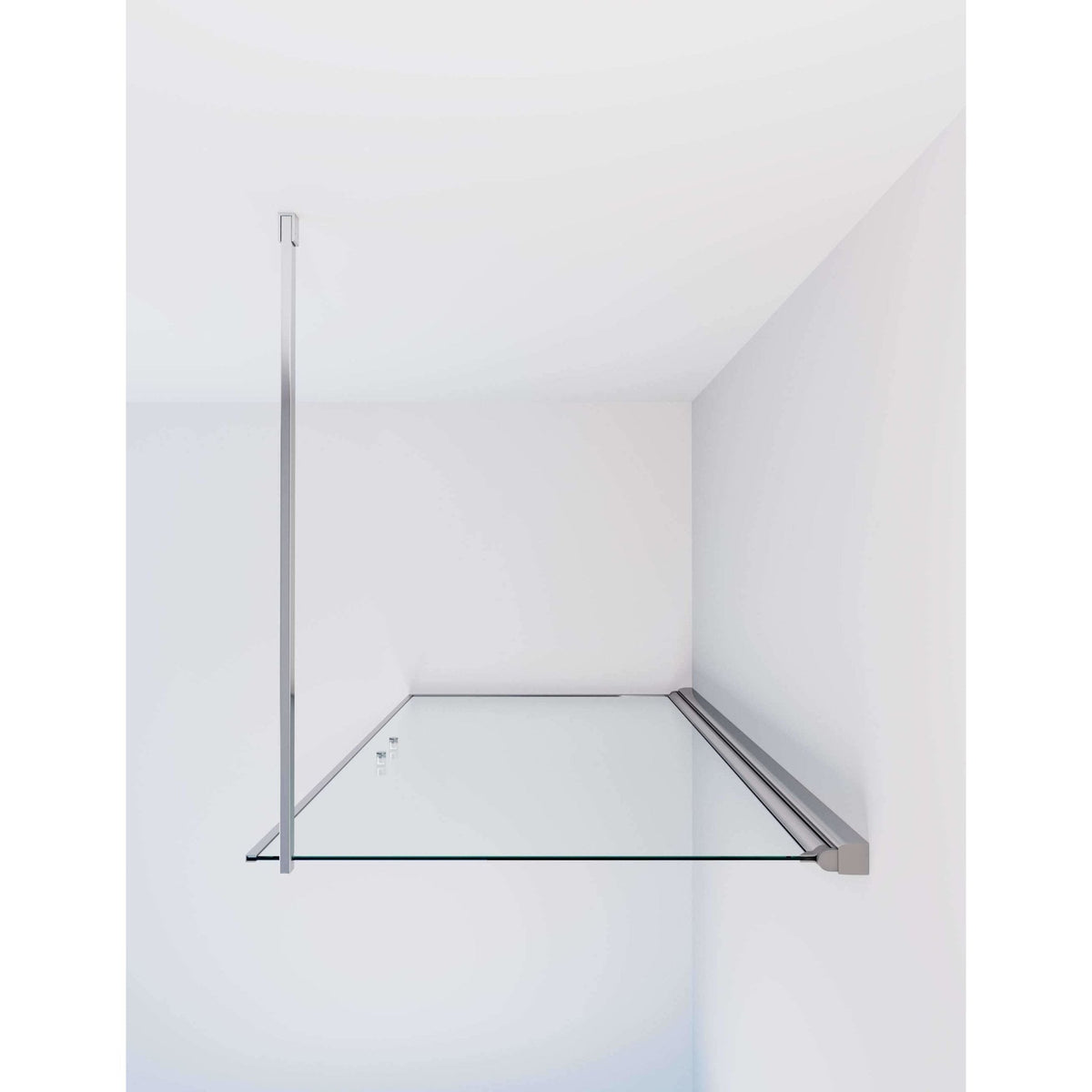 Wall - Clear, Shower Enclosure Set - Code, Clear/Chrome - 80 cm - MASTERSTORE - 8595677121537 - Shower Enclosure Set - Code - 39 - 080 - 60 - 50 - 00 - 8595677121537