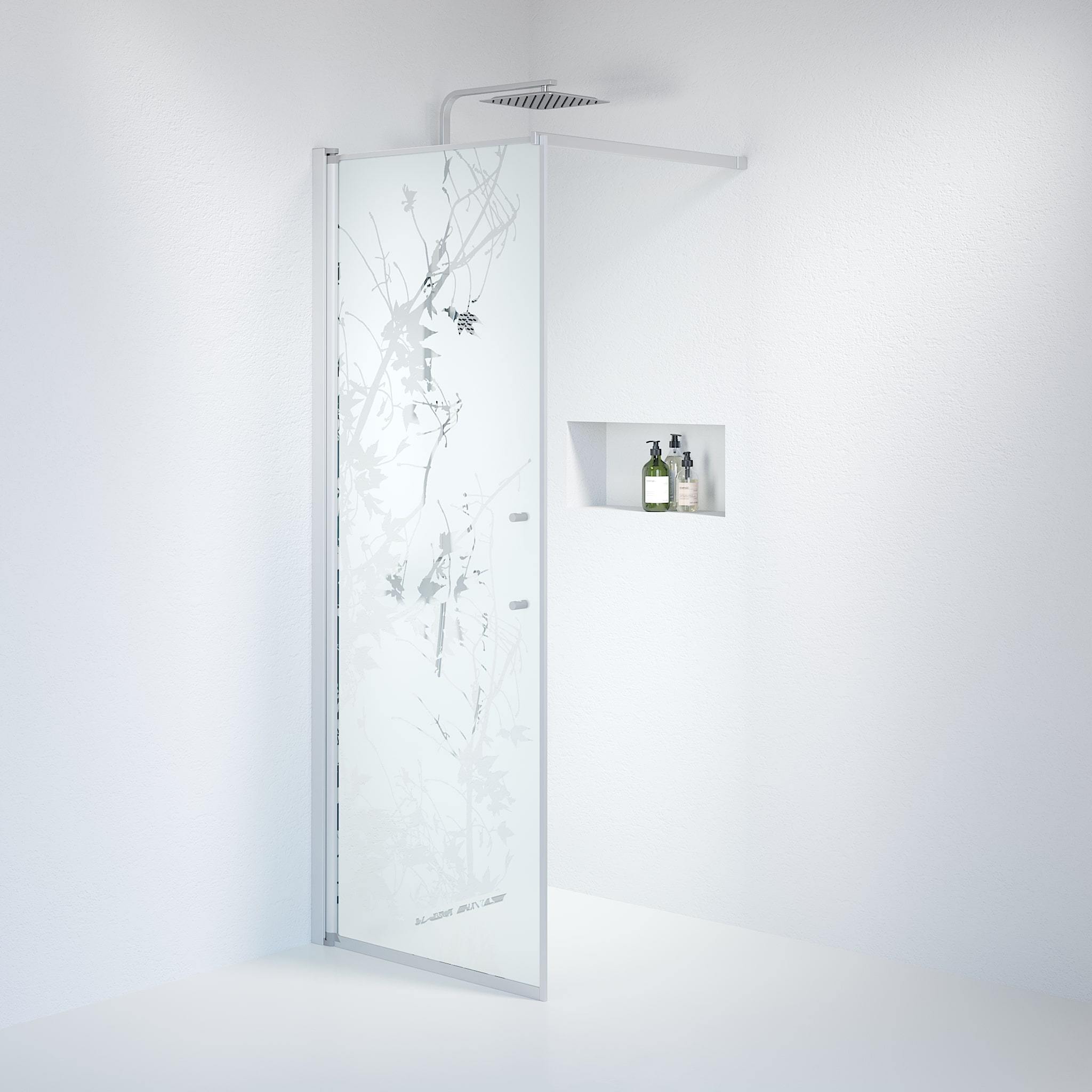 Wall - Decor, Shower Enclosure Set - Code, Decor/Satin - 80 cm - MASTERSTORE - 8595677121582 - Shower Enclosure Set - Code - 39 - 080 - 67 - 54 - 00 - 8595677121582
