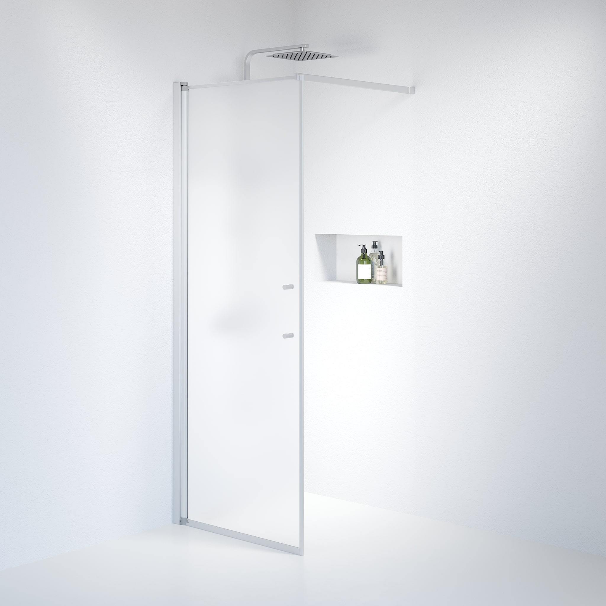 Wall - Decor, Shower Enclosure Set - Code, Matt/Satin - 80 cm - MASTERSTORE - 8595677121599 - Shower Enclosure Set - Code - 39 - 080 - 67 - 55 - 00 - 8595677121599