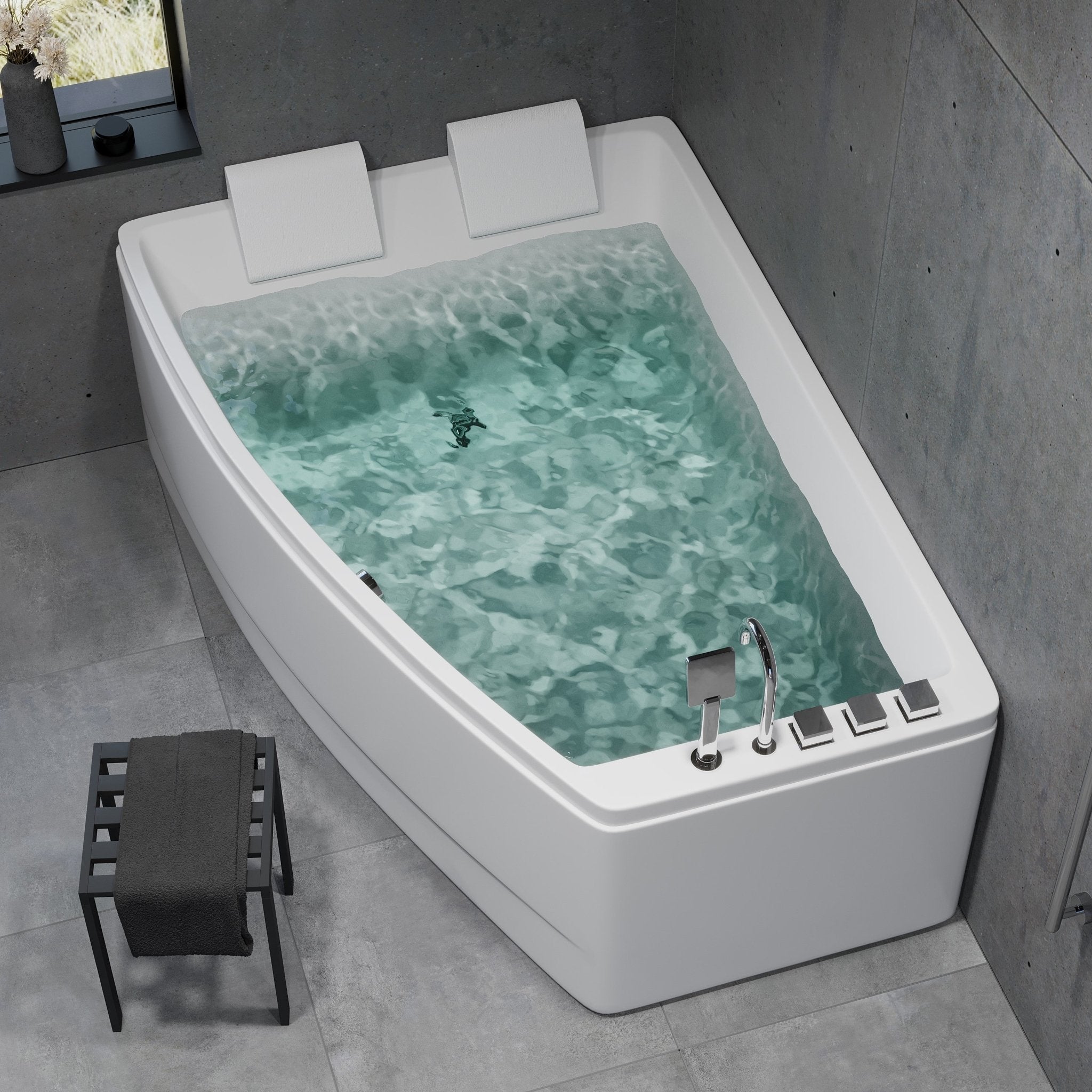 Vejlefjord, Badkarsset - Kod, Vit Blank - 160 cm - Badkarsset - Kod - BATH DELUXE - EXCLUSIVE - 47-160-07-11-30 - BATHDELUXE SWEDEN