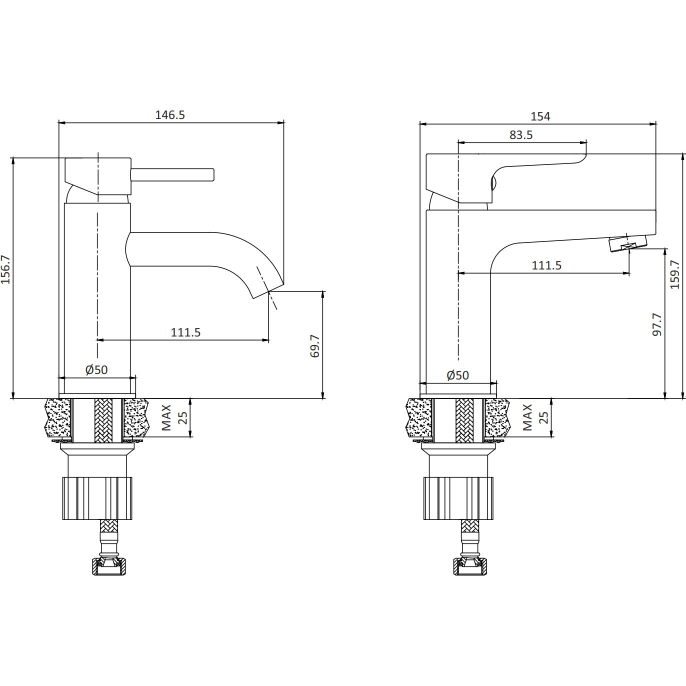 Dragør, Mixer Set - Code, White Mat - 5 cm - MASTERSTORE - 8595677141382 - Mixer Set - Code - 48 - 005 - 01 - 01 - 30 - 8595677141382