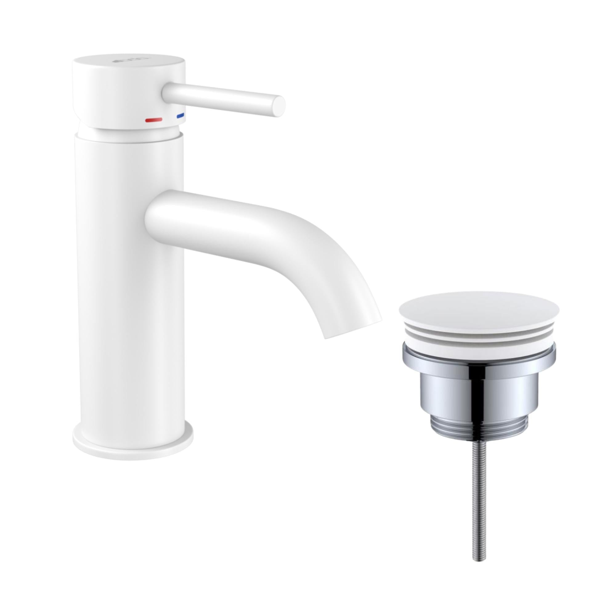 Dragør, Mixer Set - Kod, Krom - 5 cm - Mixersats - Kod - BATH DELUXE - EXCLUSIVE - 48-005-01-60-30 - BATHDELUXE SWEDEN