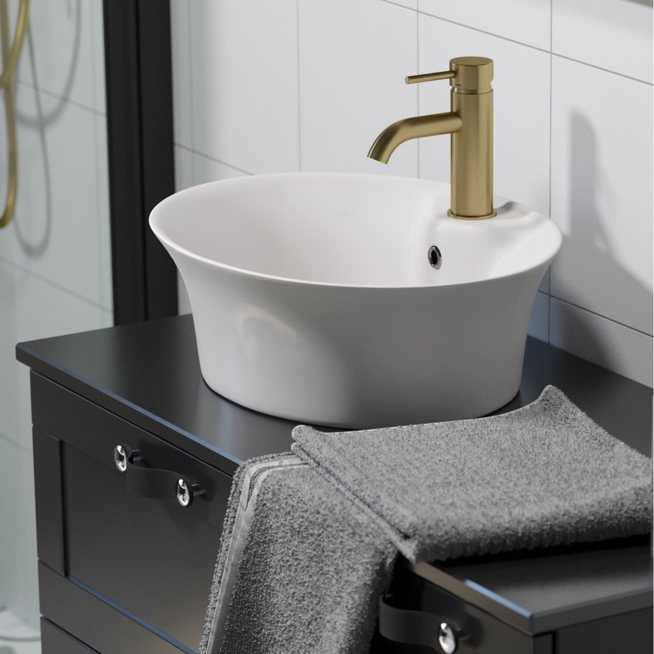 Dragør, Mixer Set - Code, Brass Mat - 5 cm - MASTERSTORE - 8595677141375 - Mixer Set - Code - 48 - 005 - 01 - 70 - 30 - 8595677141375
