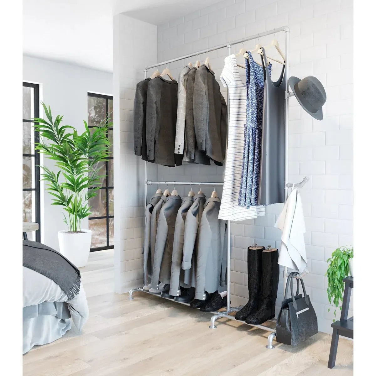 MORS Klädställning av järnrör - Klädställning - BDA Living - 50 - 212 - 02 - 49 - 04 - BATHDELUXE SWEDEN