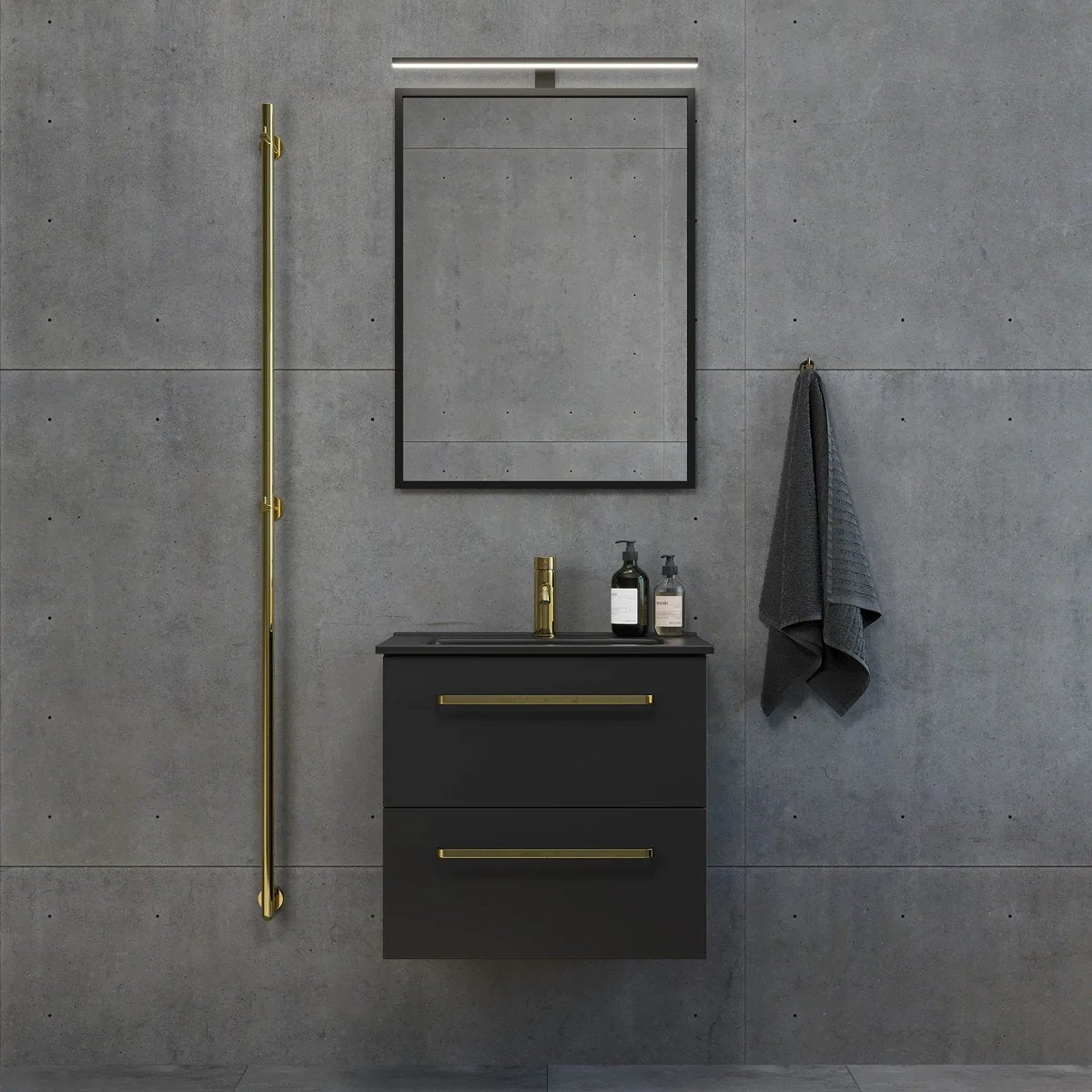 Vegsund, Furniture Set - Code, Black Mat - 61 cm - MASTERSTORE - 8595677141900 - Furniture Set - Code - 70 - 060 - 56 - 02 - 30 - 8595677141900