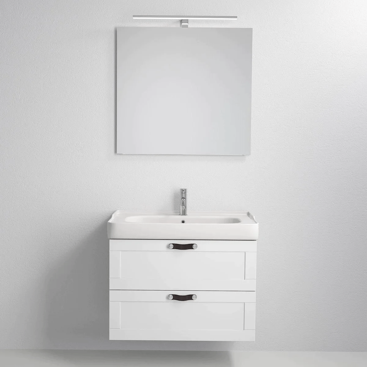 Namsos Badrumsmöbel, Vit Matt - Tvättställsskåp - BATH DELUXE - PRESTIGE - 71 - 060 - 09 - 01 - 00 - BATHDELUXE SWEDEN