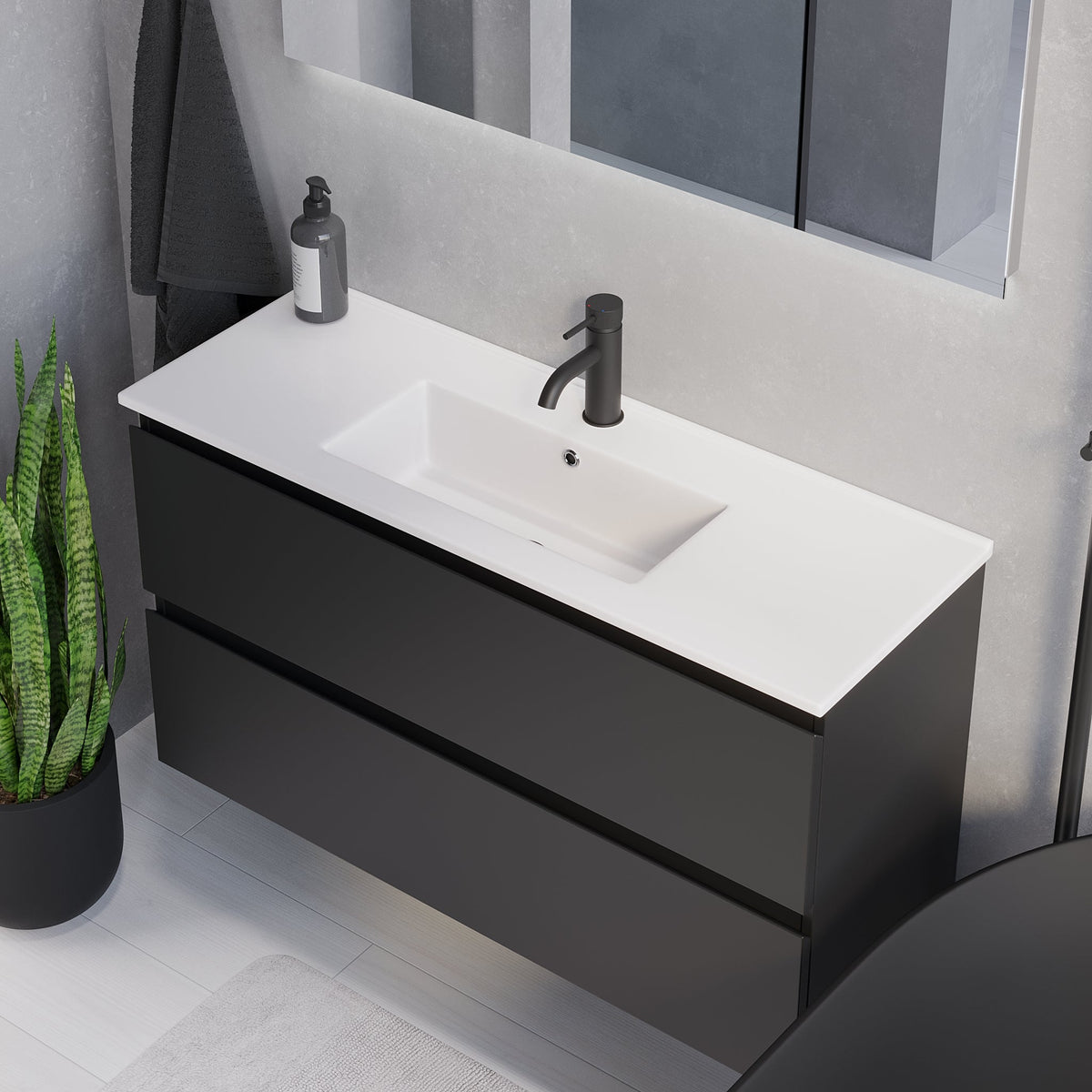 Sandshamn, Furniture Set - Code, Black Mat - 60 cm - MASTERSTORE - 8595677150919 - Furniture Set - Code - 73 - 060 - 70 - 02 - 30 - 8595677150919