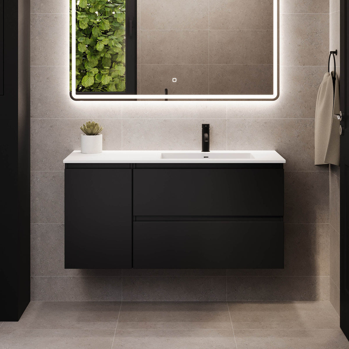 Sifjord, Furniture Set - Code, Black Mat - 80 cm - MASTERSTORE - 8595677179903 - Furniture Set - Code - 73 - 080 - 52 - 02 - 40 - 8595677179903