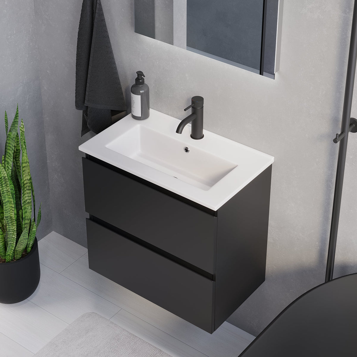 Sandshamn, Furniture Set - Code, Black Mat - 80 cm - MASTERSTORE - 8595677150940 - Furniture Set - Code - 73 - 080 - 70 - 02 - 30 - 8595677150940