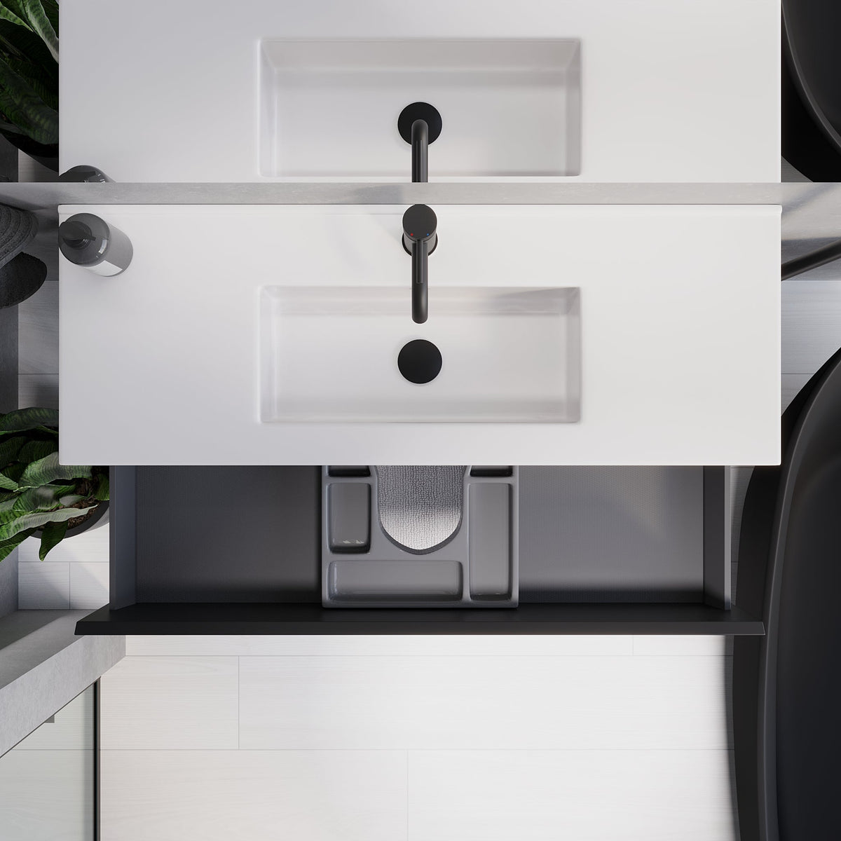 Sandshamn, Furniture Set - Code, Black Mat - 80 cm - MASTERSTORE - 8595677150940 - Furniture Set - Code - 73 - 080 - 70 - 02 - 30 - 8595677150940