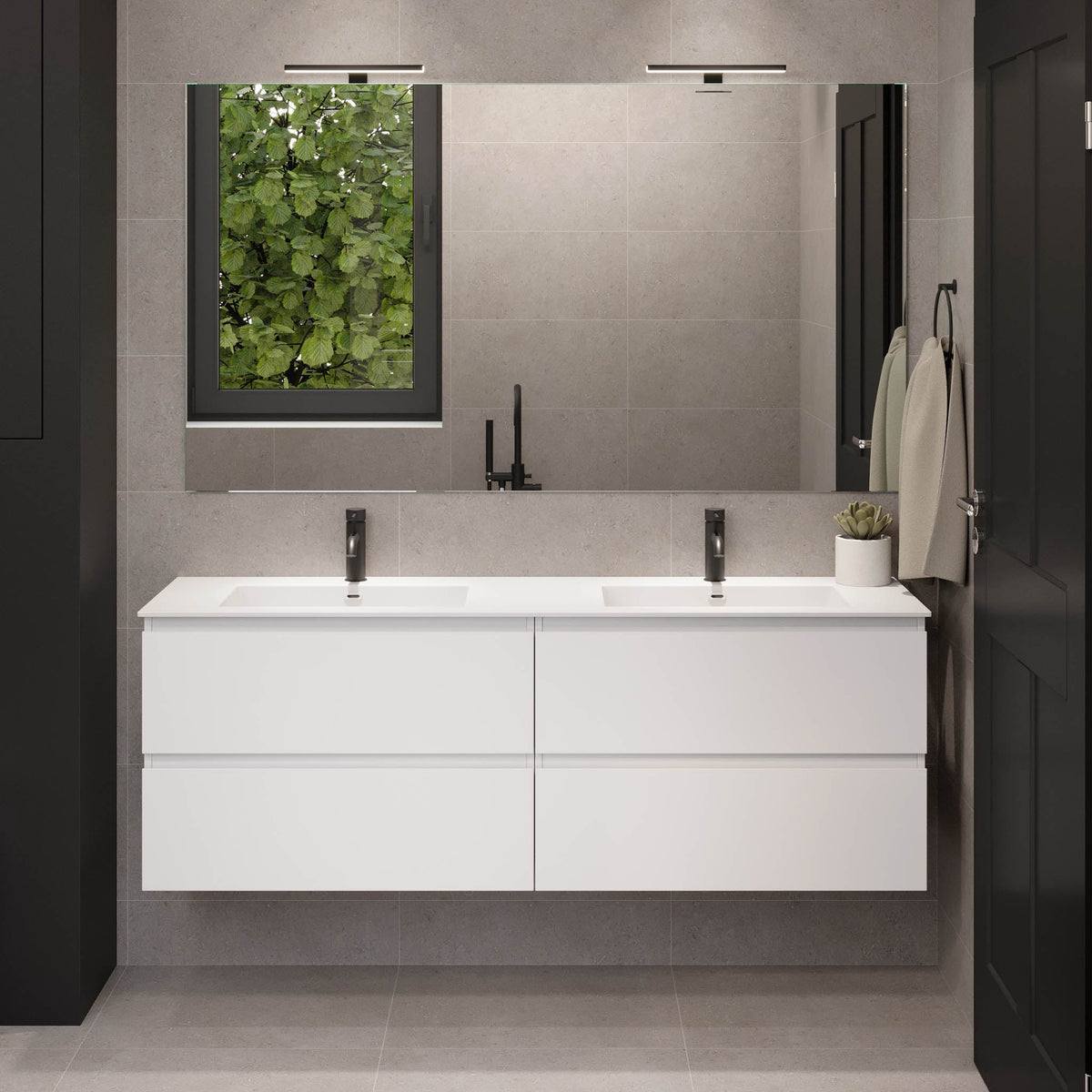 Sifjord, Furniture Set - Code, White Mat - 100 cm - MASTERSTORE - 8595677179996 - Furniture Set - Code - 73 - 100 - 52 - 01 - 40 - 8595677179996