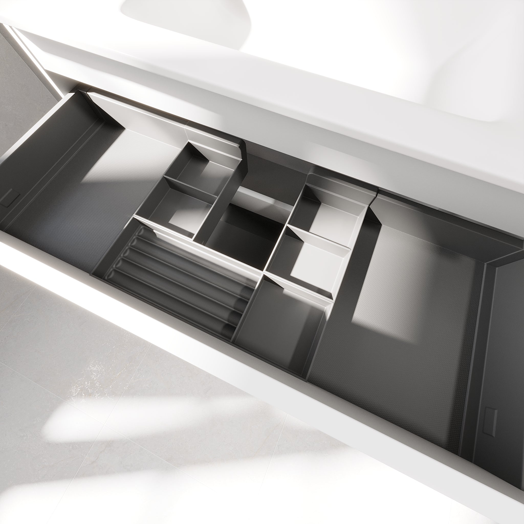 Odda, Furniture Set - Code, White Mat - 60 cm - MASTERSTORE - 8595677191189 - Furniture Set - Code - 74 - 060 - 16 - 01 - 40 - 8595677191189