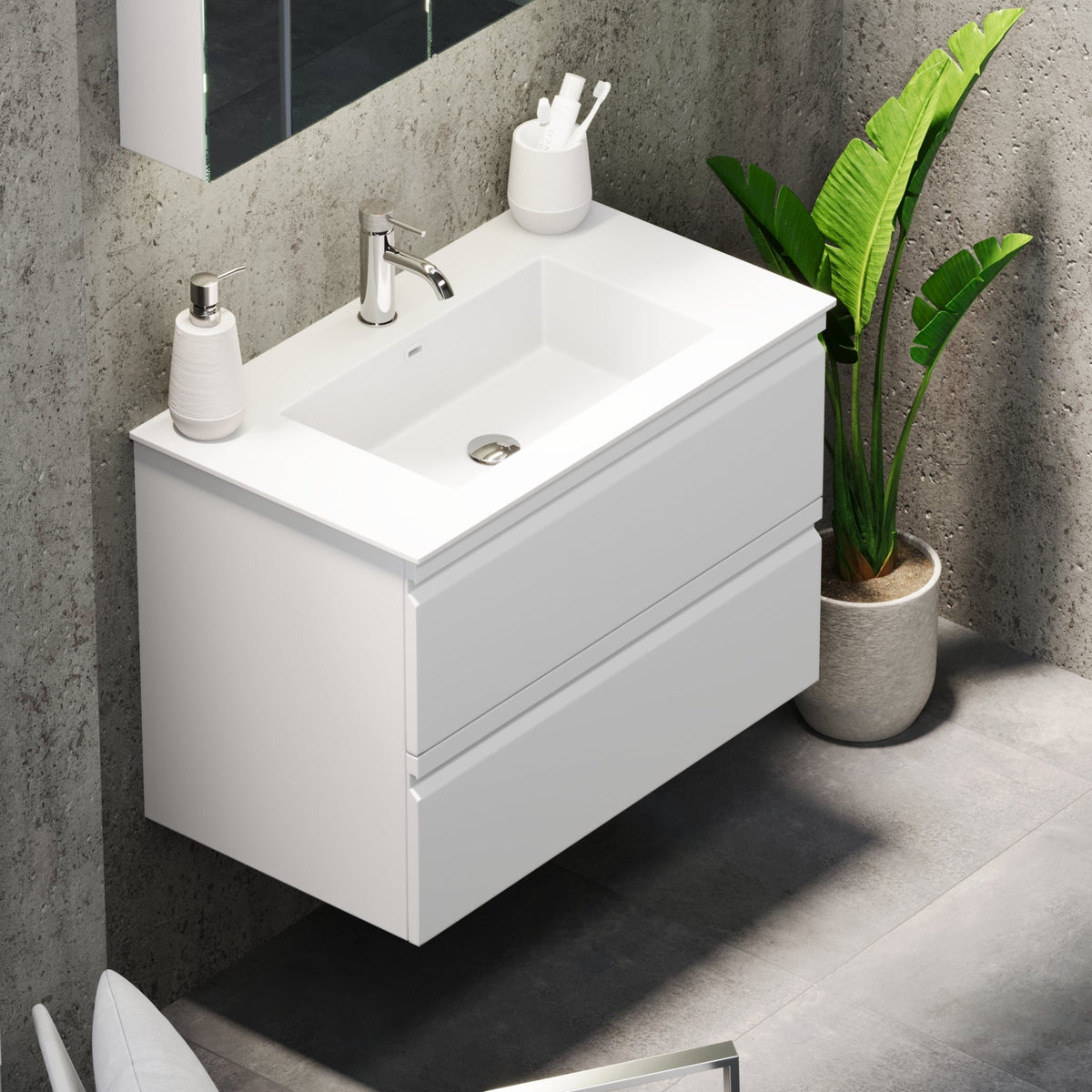 Knarrlagsund, Furniture Set - Code, White Mat - 60 cm - MASTERSTORE - 8595677171051 - Furniture Set - Code - 74 - 060 - 52 - 01 - 40 - 8595677171051