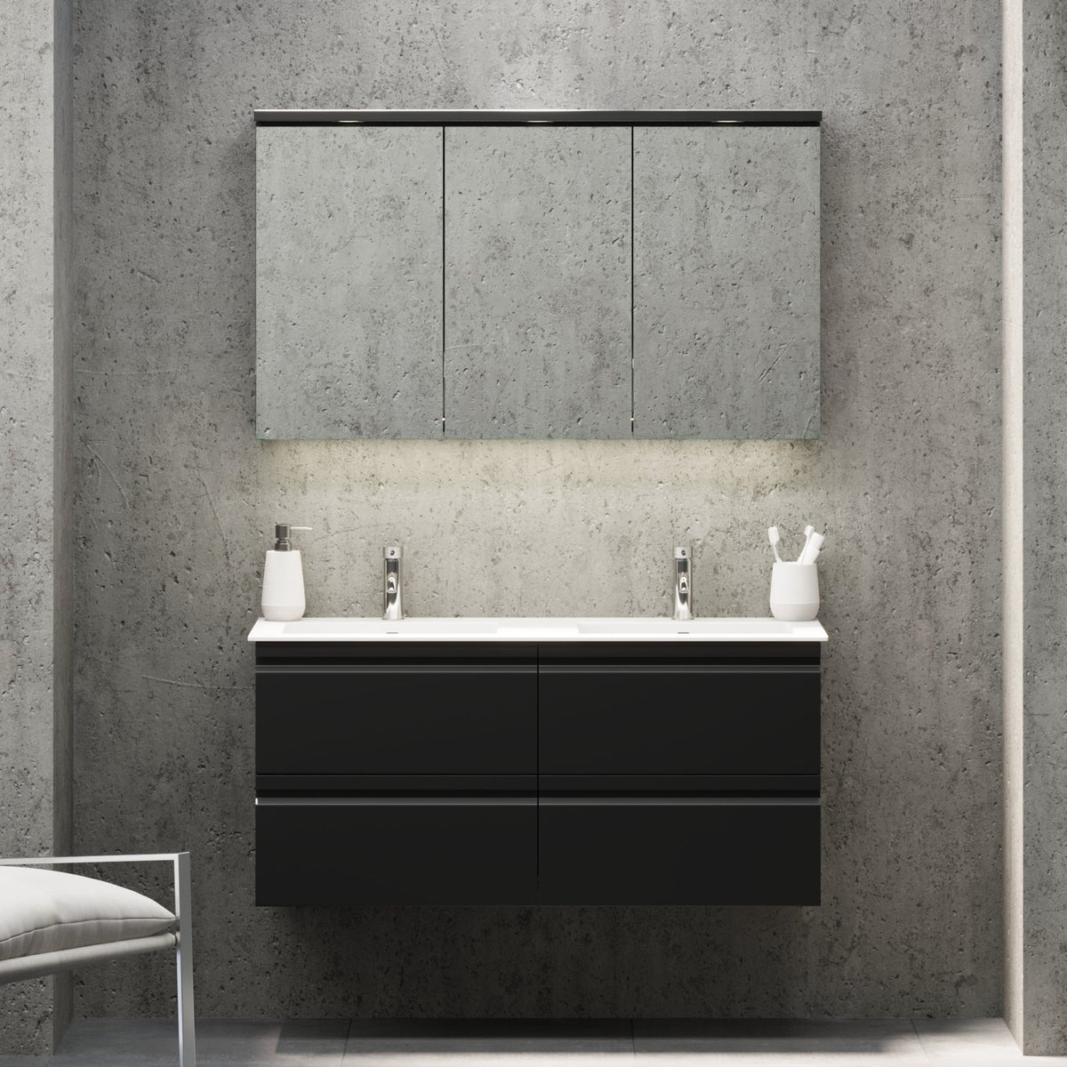 Knarrlagsund, Furniture Set - Code, Black Mat - 60 cm - MASTERSTORE - 8595677171068 - Furniture Set - Code - 74 - 060 - 52 - 02 - 40 - 8595677171068