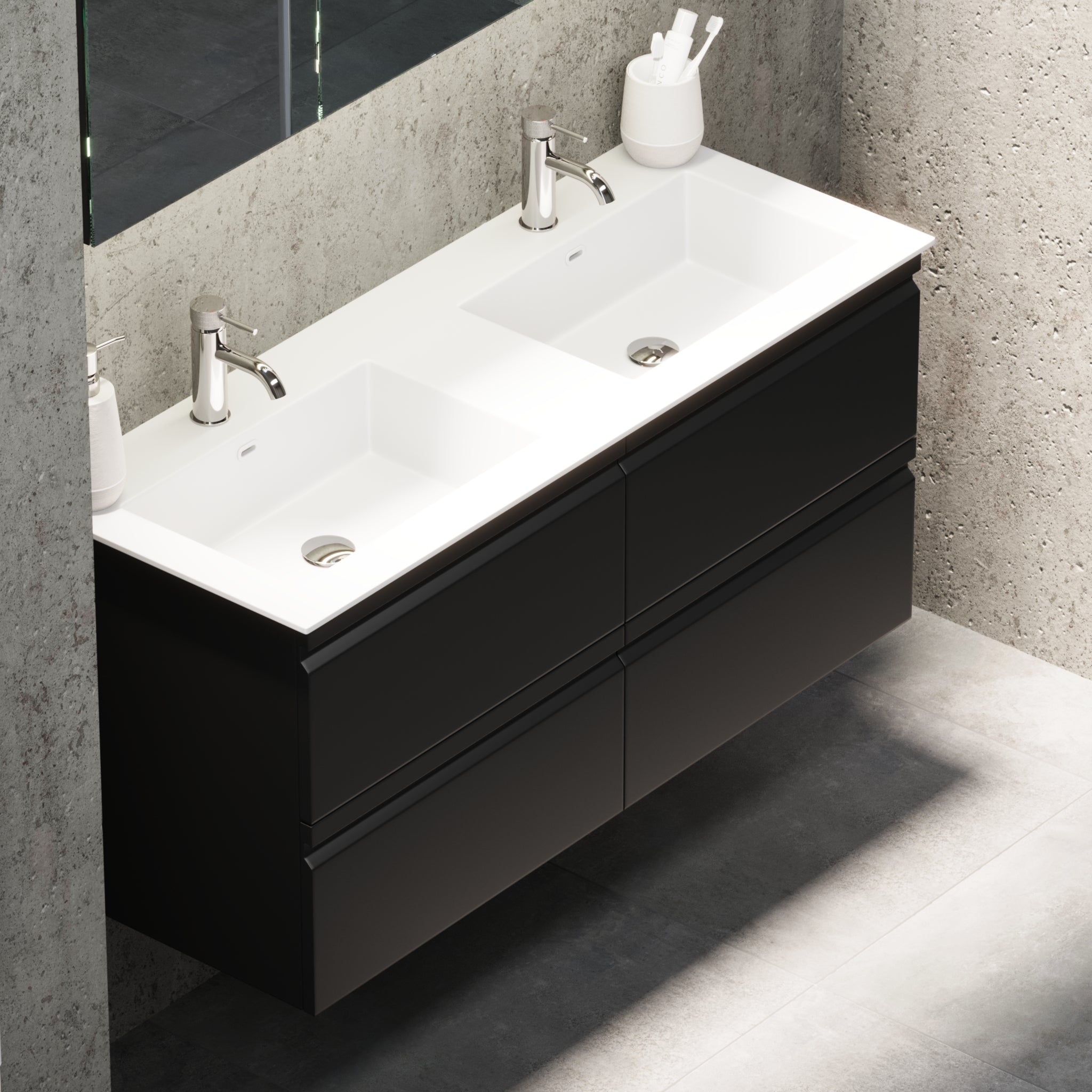 Knarrlagsund, Furniture Set - Code, Black Mat - 60 cm - MASTERSTORE - 8595677171068 - Furniture Set - Code - 74 - 060 - 52 - 02 - 40 - 8595677171068