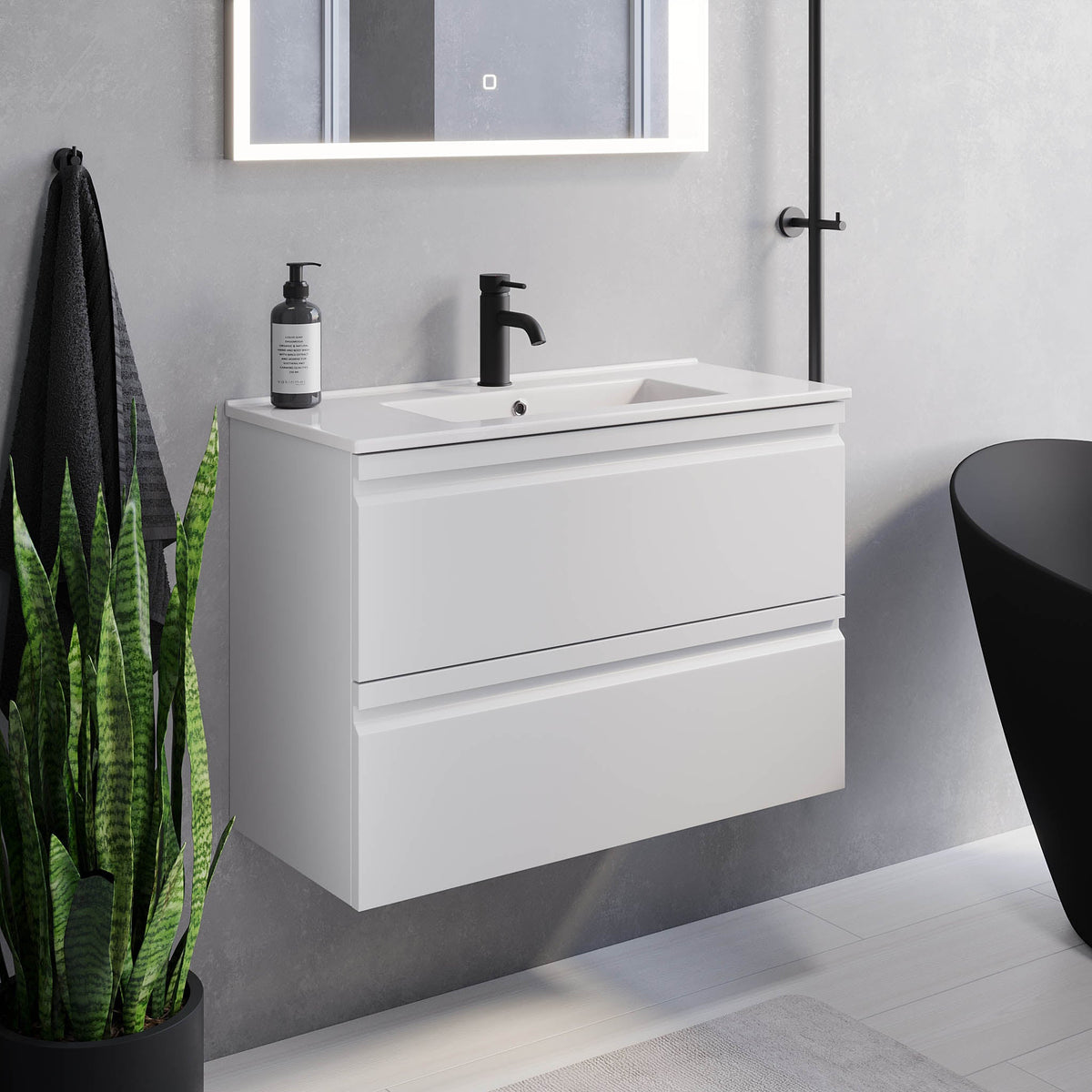 Knarrlagsund, Furniture Set - Code, White Mat - 60 cm - MASTERSTORE - 8595677142426 - Furniture Set - Code - 74 - 060 - 70 - 01 - 30 - 8595677142426