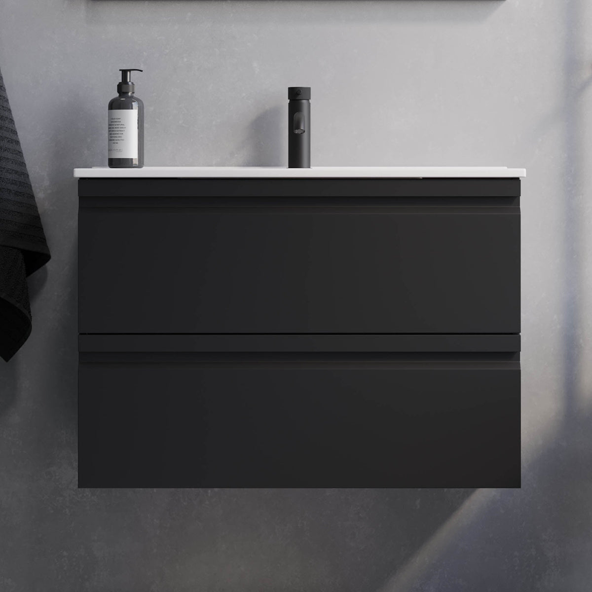 Knarrlagsund, Furniture Set - Code, Black Mat - 60 cm - MASTERSTORE - 8595677142433 - Furniture Set - Code - 74 - 060 - 70 - 02 - 30 - 8595677142433