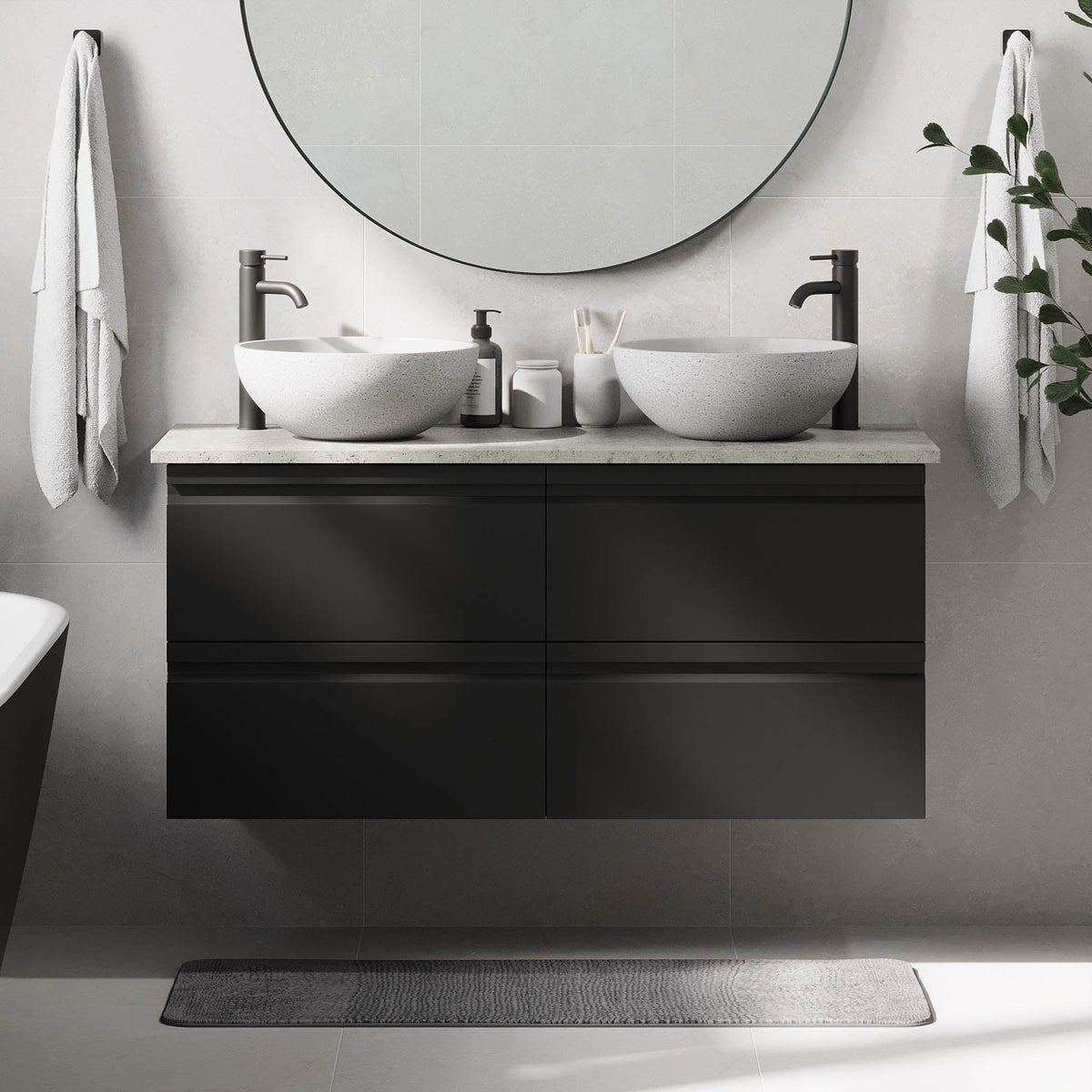 Bardufoss, Furniture Set - Code, Black Mat - 80 cm - MASTERSTORE - 8595677191073 - Furniture Set - Code - 74 - 080 - 14 - 02 - 40 - 8595677191073