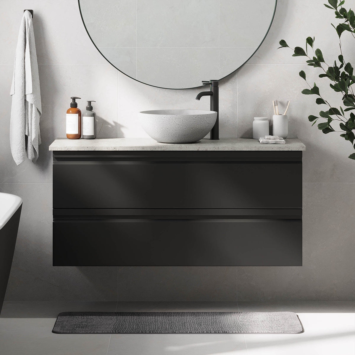 Bardufoss, Furniture Set - Code, Black Mat - 80 cm - MASTERSTORE - 8595677191073 - Furniture Set - Code - 74 - 080 - 14 - 02 - 40 - 8595677191073