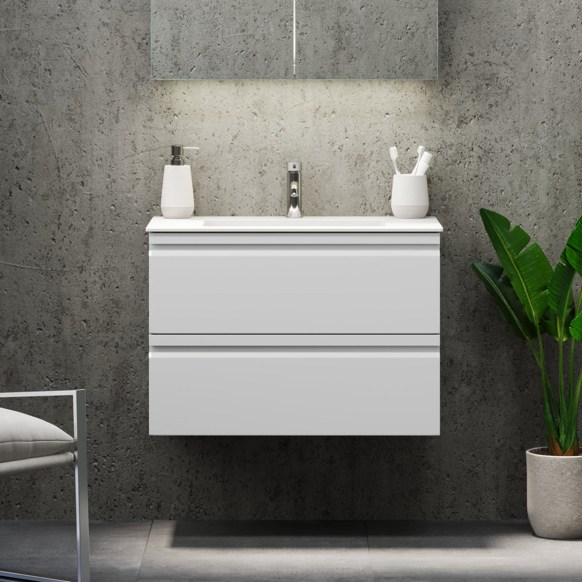 Knarrlagsund, Furniture Set - Code, White Mat - 80 cm - MASTERSTORE - 8595677171099 - Furniture Set - Code - 74 - 080 - 52 - 01 - 40 - 8595677171099