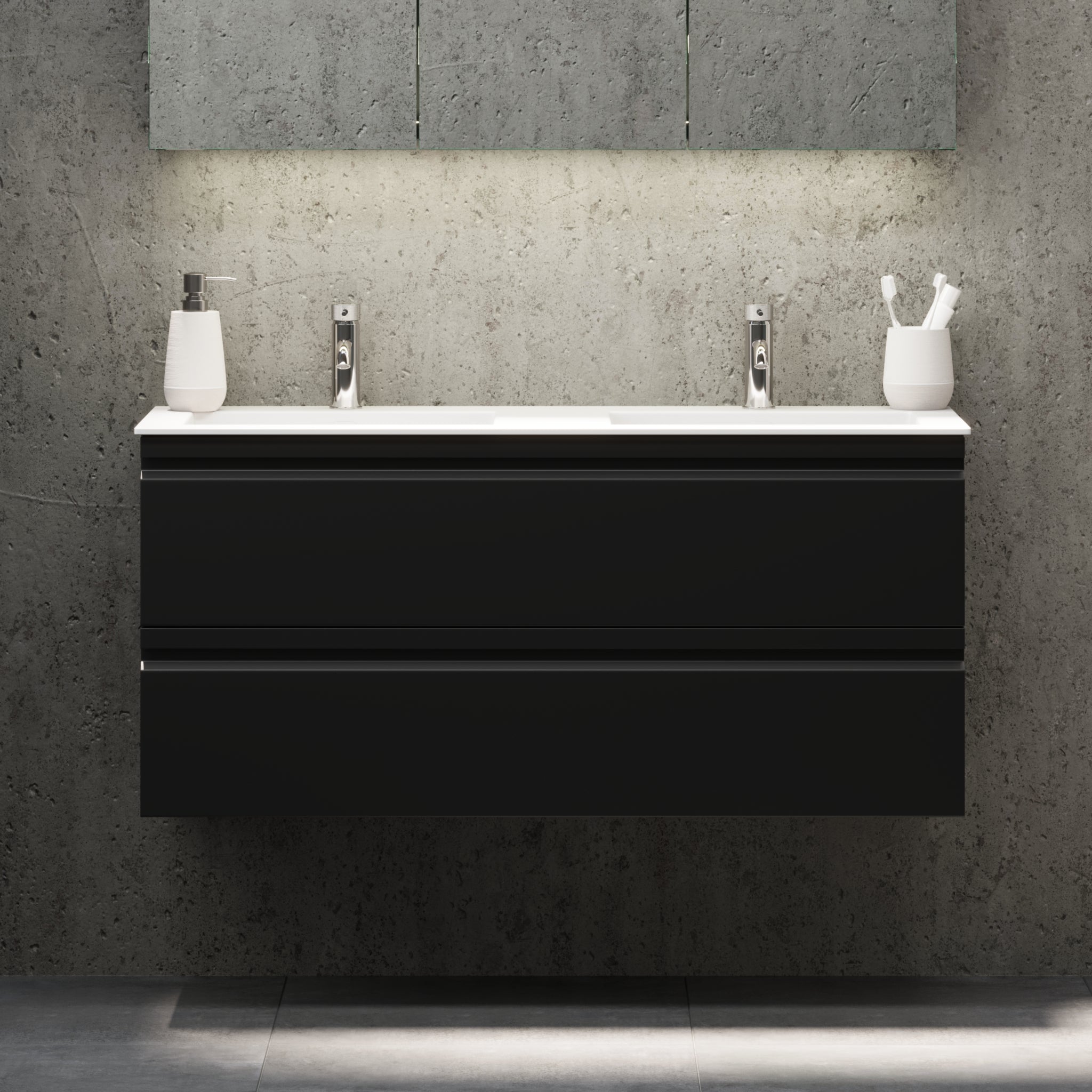 Knarrlagsund, Furniture Set - Code, Black Mat - 80 cm - MASTERSTORE - 8595677171105 - Furniture Set - Code - 74 - 080 - 52 - 02 - 40 - 8595677171105