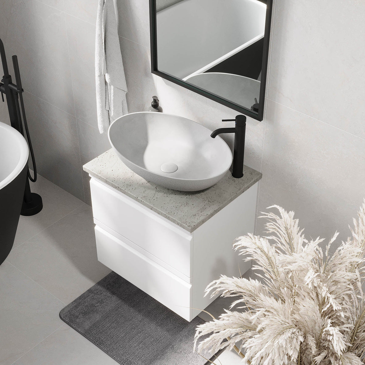 Odda, Furniture Set - Code, White Mat - 100 cm - MASTERSTORE - 8595677191202 - Furniture Set - Code - 74 - 100 - 16 - 01 - 40 - 8595677191202