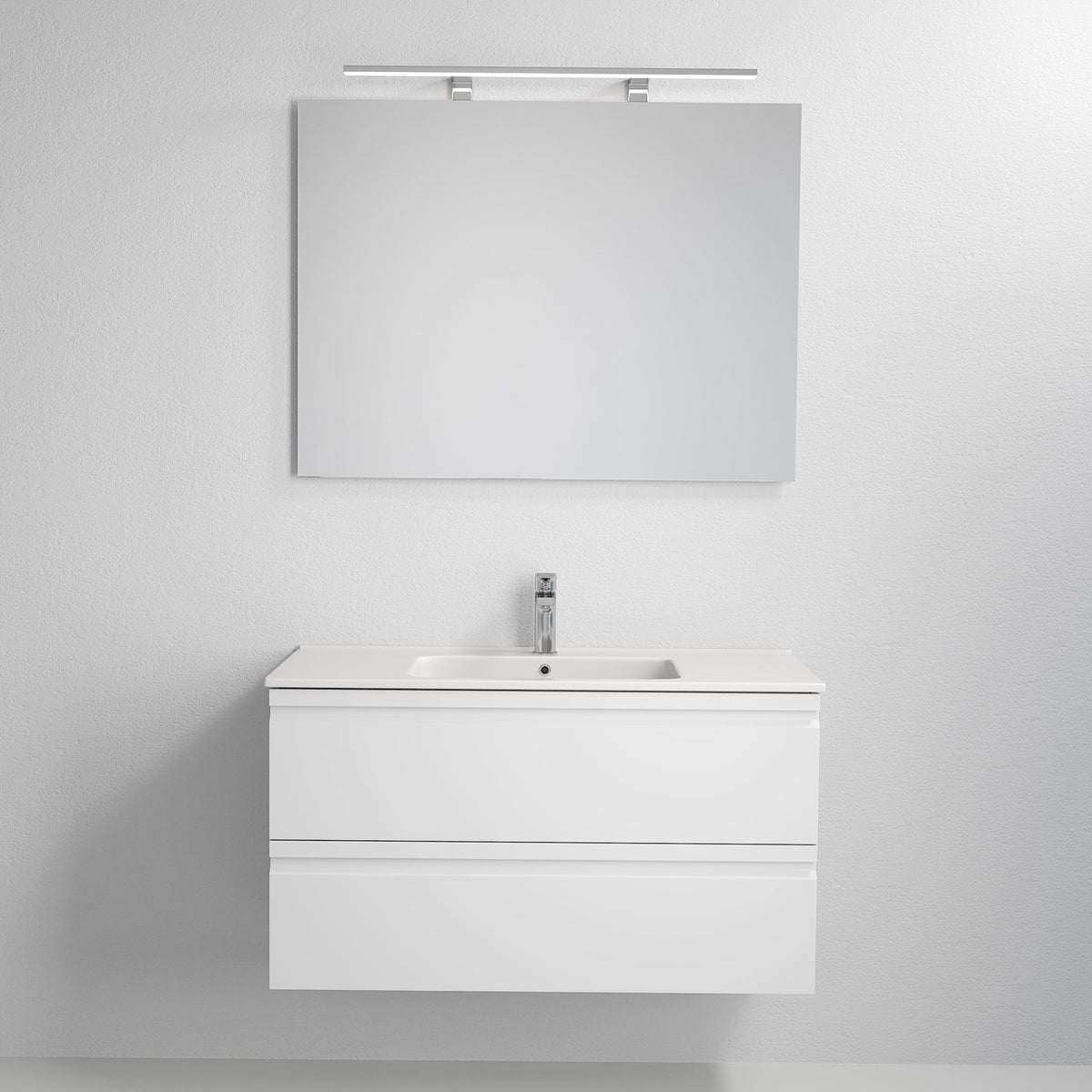 Klokkarvik, Furniture Set - Code, White Mat - 121 cm - MASTERSTORE - 8595677127515 - Furniture Set - Code - 74 - 120 - 01 - 01 - 00 - 8595677127515