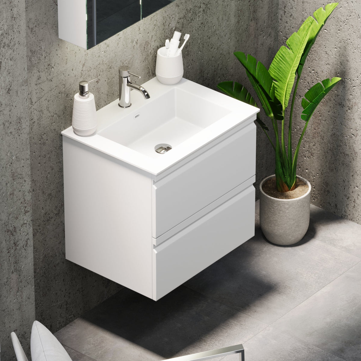 Knarrlagsund, Furniture Set - Code, White Mat - 120 cm - MASTERSTORE - 8595677171174 - Furniture Set - Code - 74 - 120 - 52 - 01 - 40 - 8595677171174
