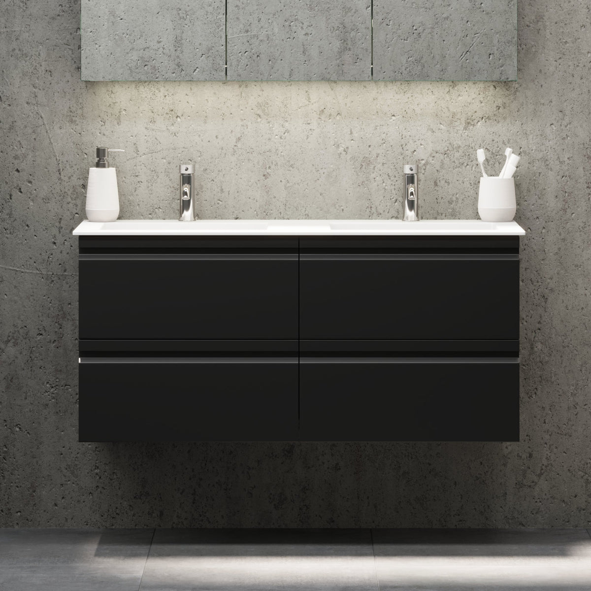 Knarrlagsund, Furniture Set - Code, Black Mat - 120 cm - MASTERSTORE - 8595677171181 - Furniture Set - Code - 74 - 120 - 52 - 02 - 40 - 8595677171181