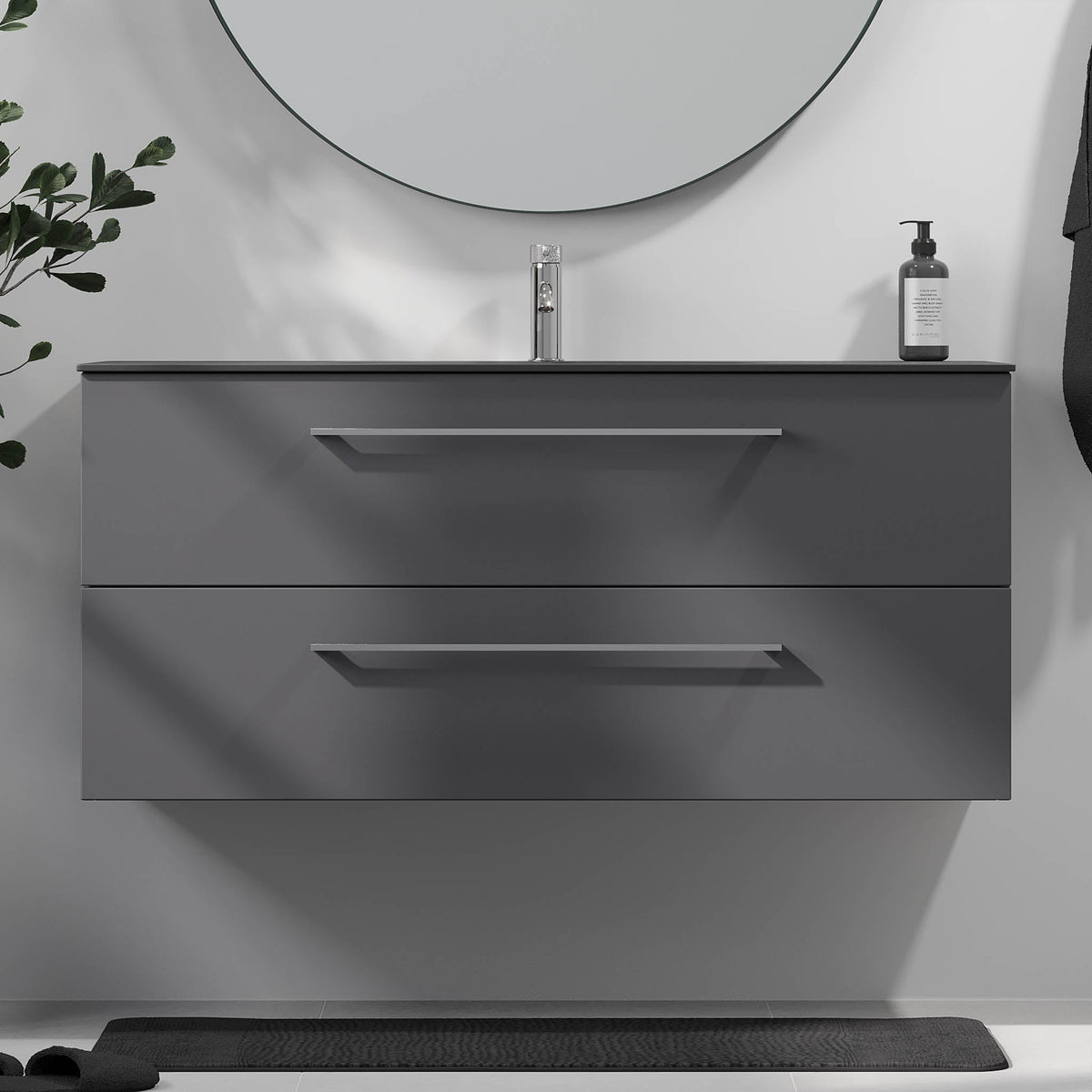 Horten, Furniture Set - Code, Grey Anthracite - 60 cm - MASTERSTORE - 8595677190878 - Furniture Set - Code - 75 - 060 - 60 - 43 - 40 - 8595677190878
