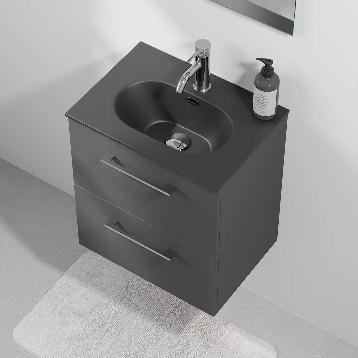 Horten, Furniture Set - Code, Grey Anthracite - 60 cm - MASTERSTORE - 8595677190281 - Furniture Set - Code - 75 - 060 - 73 - 43 - 41 - 8595677190281