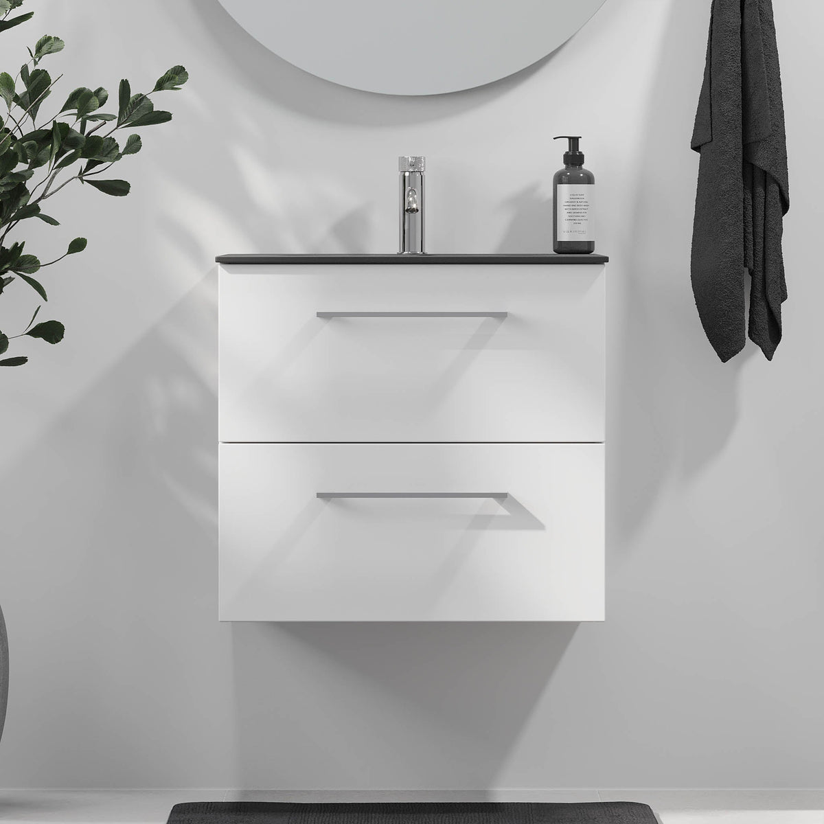 Horten, Furniture Set - Code, White Mat - 80 cm - MASTERSTORE - 8595677190991 - Furniture Set - Code - 75 - 080 - 60 - 01 - 40 - 8595677190991