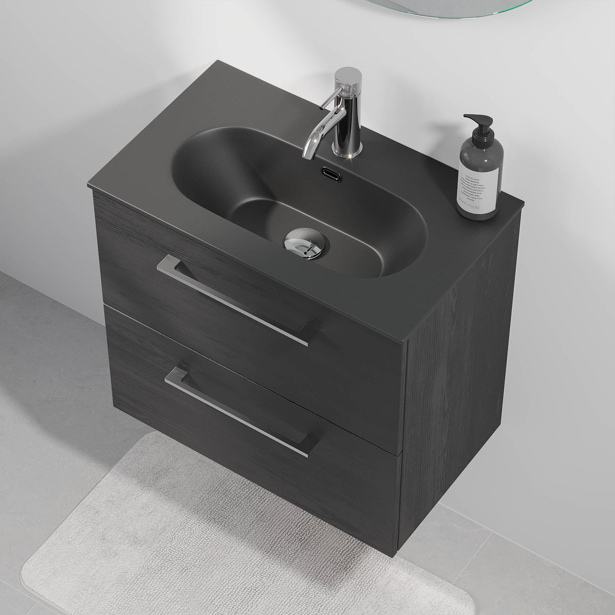 Horten, Furniture Set - Code, Black Wood - 80 cm - MASTERSTORE - 8595677190243 - Furniture Set - Code - 75 - 080 - 73 - 22 - 40 - 8595677190243