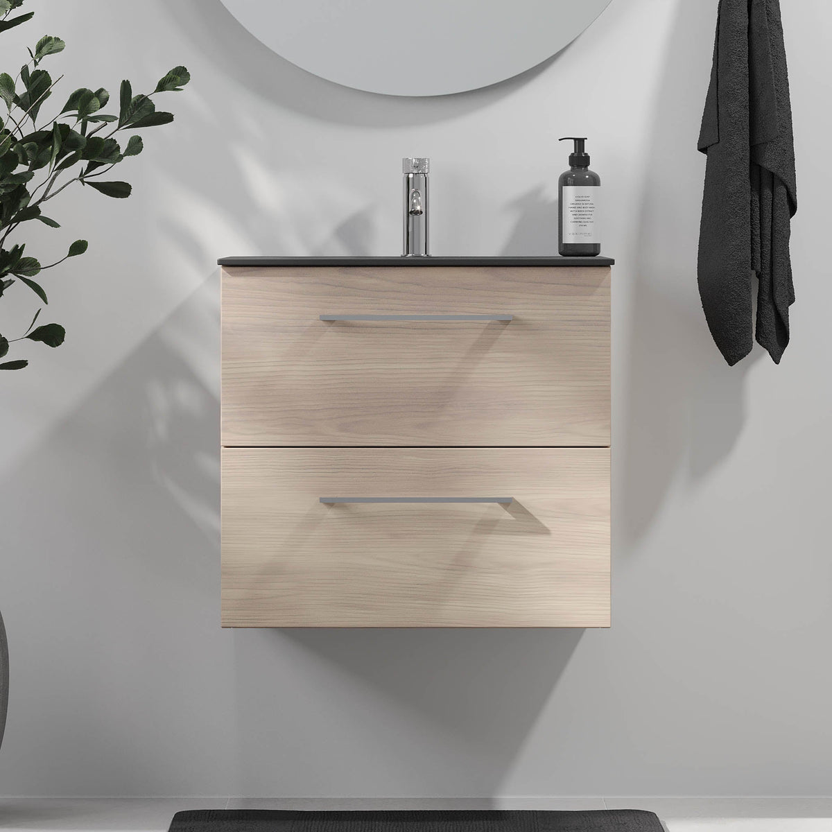 Horten, Furniture Set - Code, Grey Wood - 90 cm - MASTERSTORE - 8595677192124 - Furniture Set - Code - 75 - 090 - 60 - 33 - 40 - 8595677192124