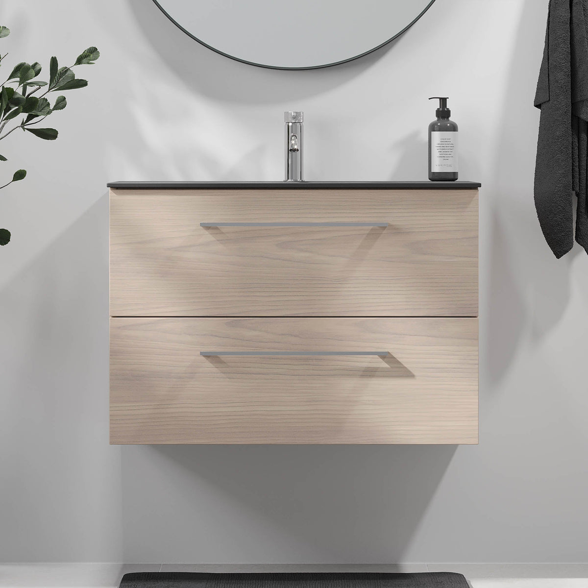 Horten, Furniture Set - Code, Grey Wood - 90 cm - MASTERSTORE - 8595677192124 - Furniture Set - Code - 75 - 090 - 60 - 33 - 40 - 8595677192124