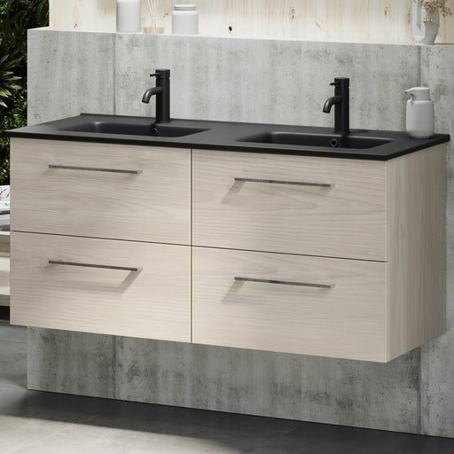 Malnes Badrumsmöbel - Tvättställsskåp - BATH DELUXE - EXCLUSIVE - 75 - 120 - 56 - 33 - 41 - BATHDELUXE SWEDEN
