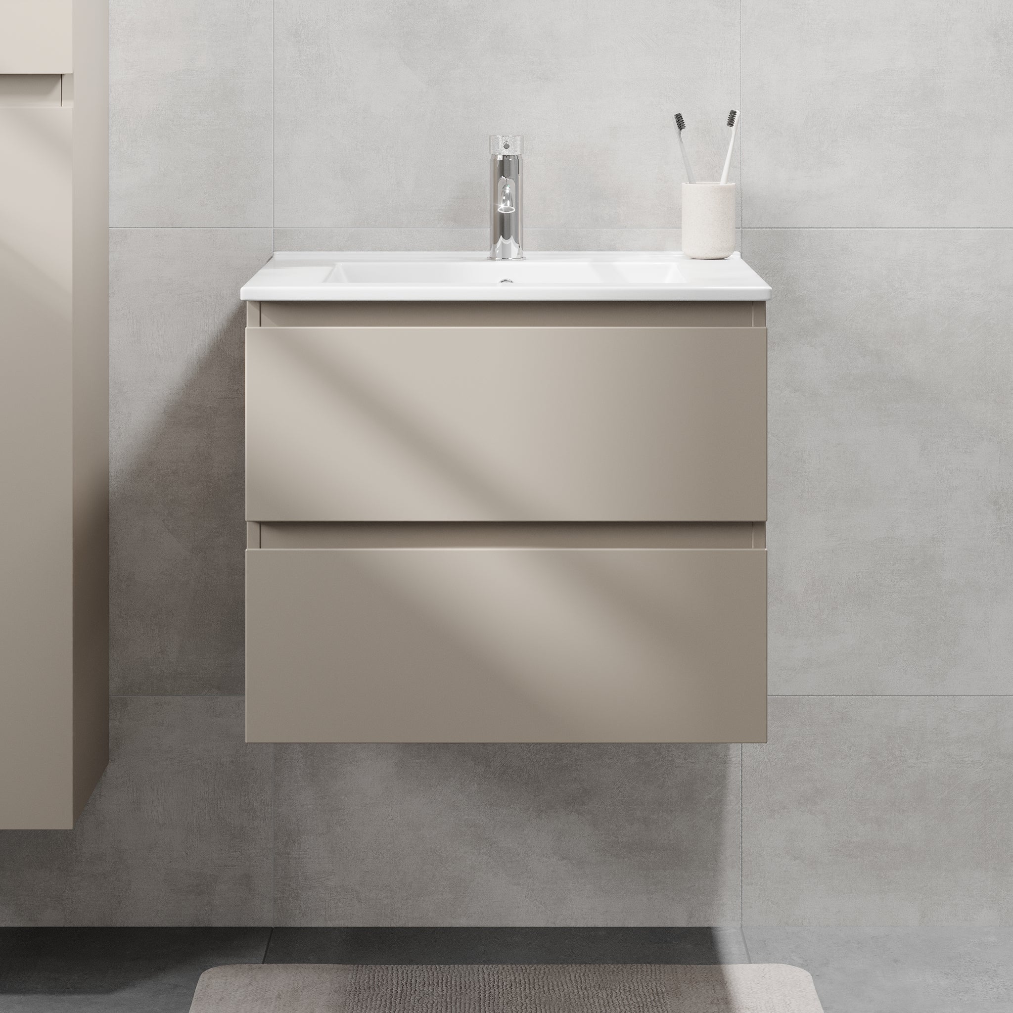 Kenwood Badrumsmöbel, Marakesh - Tvättställsskåp - BATH DELUXE - BASIC - 80 - 060 - 04 - 29 - 01 - BATHDELUXE SWEDEN