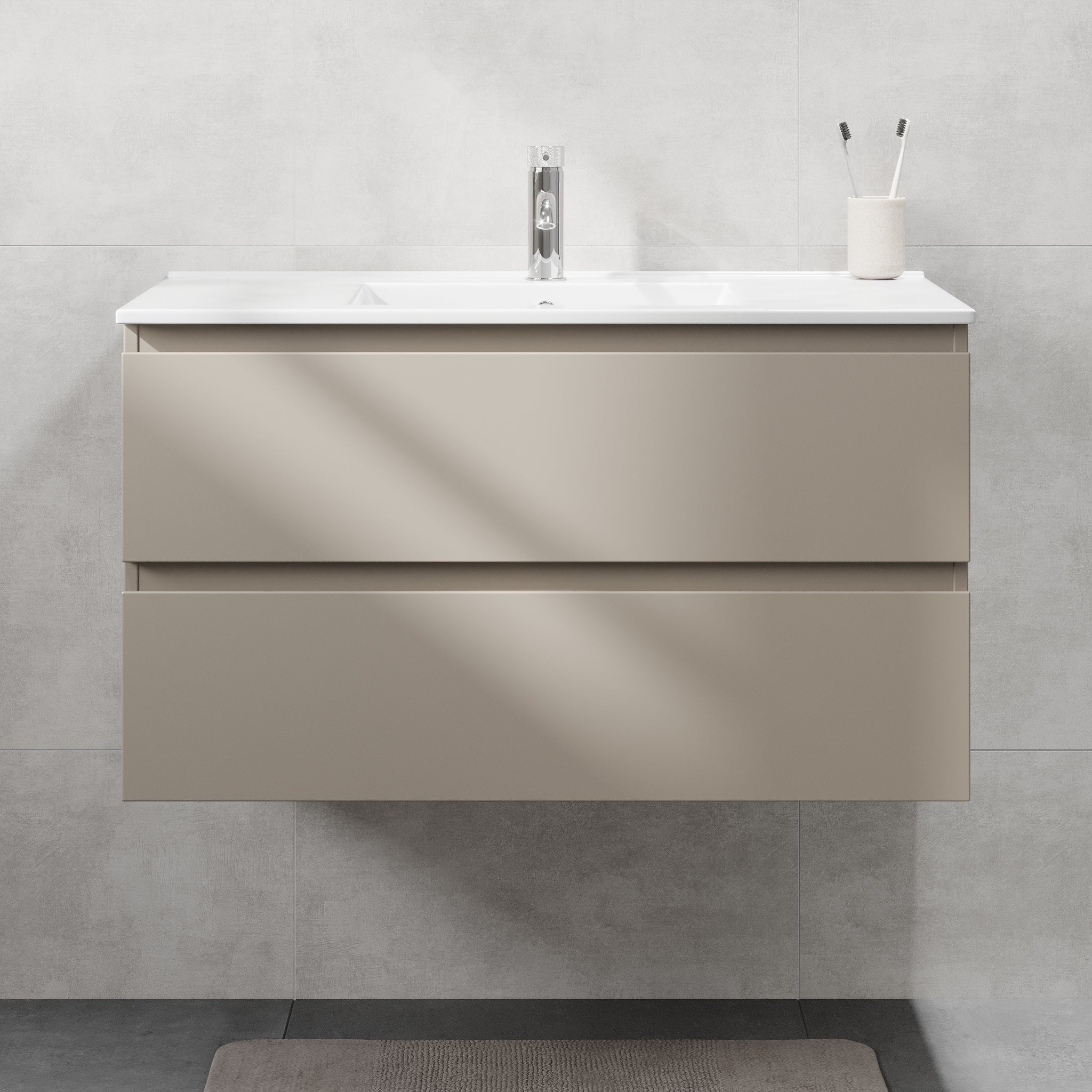 Kenwood Badrumsmöbel, Marakesh - Tvättställsskåp - BATH DELUXE - BASIC - 80 - 090 - 04 - 29 - 01 - BATHDELUXE SWEDEN