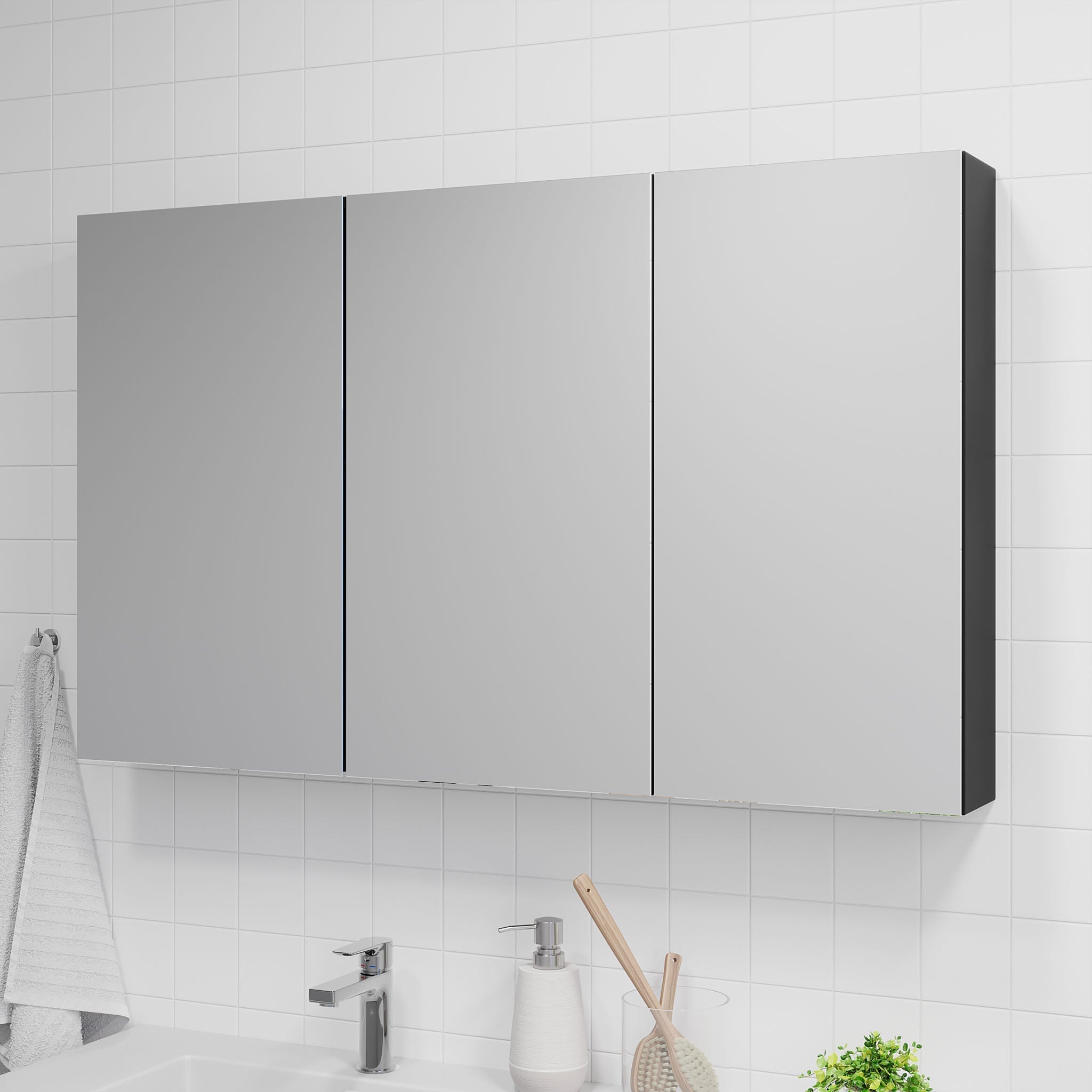 Idse Spegelskåp, Svart Matt - Spegelskåp - BATH DELUXE - PRESTIGE - 82 - 060 - 40 - 02 - 00 - BATHDELUXE SWEDEN
