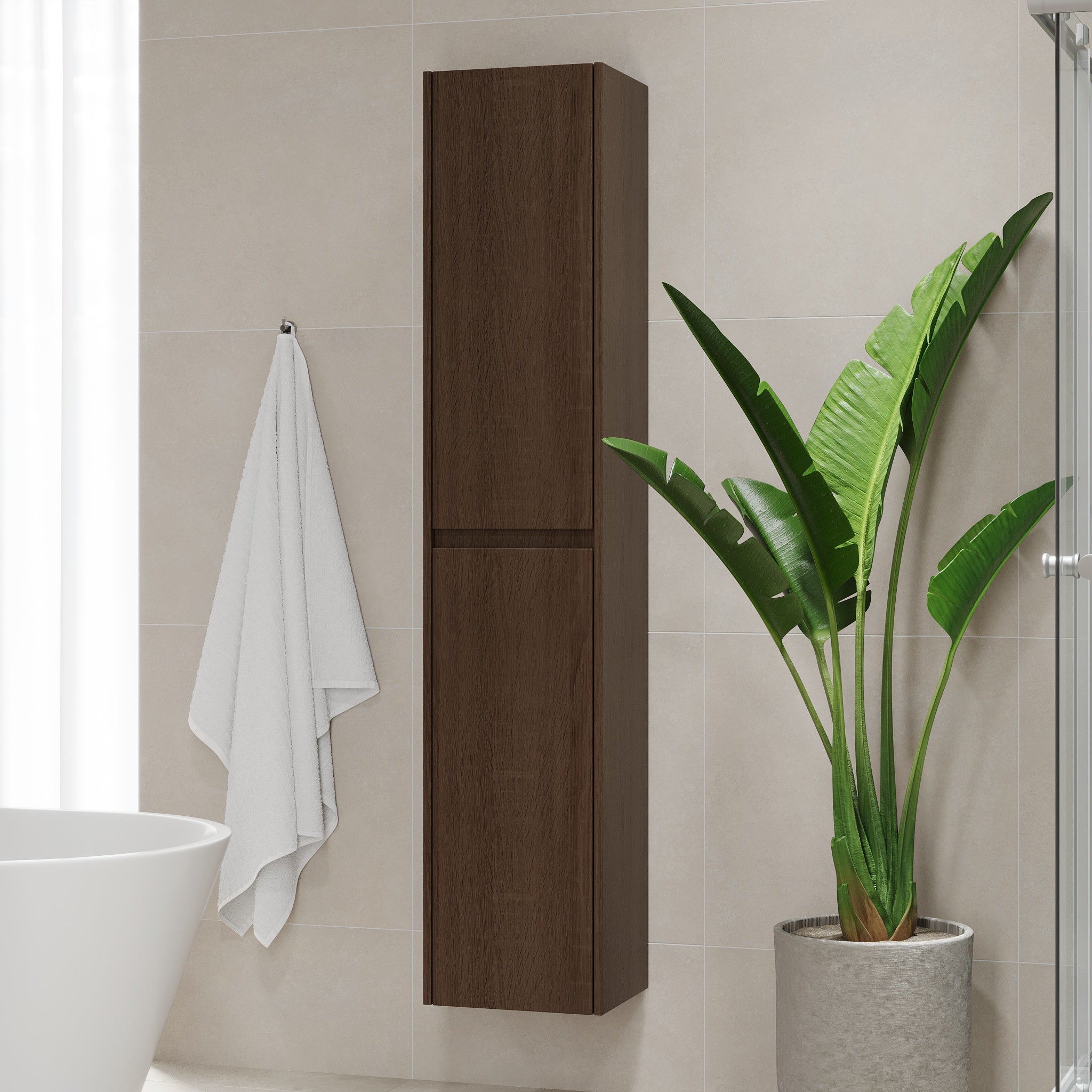 Lofoten, Furniture Set - Code, Walnut - 35 cm - MASTERSTORE - 8595677184006 - Furniture Set - Code - 83 - 035 - 42 - 84 - 40 - 8595677184006