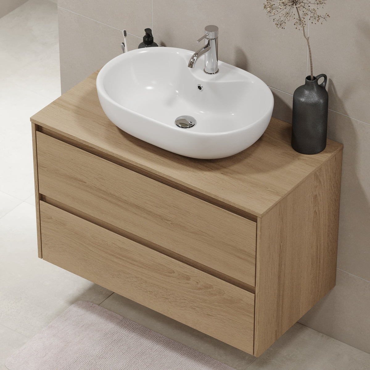 Svalbard, Furniture Set - Code, Oak - 60 cm - MASTERSTORE - 8595677183603 - Furniture Set - Code - 83 - 060 - 10 - 86 - 40 - 8595677183603