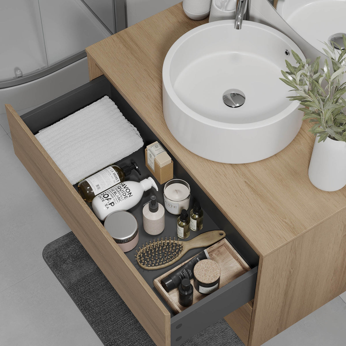 Lofoten, Furniture Set - Code, Oak - 60 cm - MASTERSTORE - 8595677183900 - Furniture Set - Code - 83 - 060 - 42 - 86 - 40 - 8595677183900