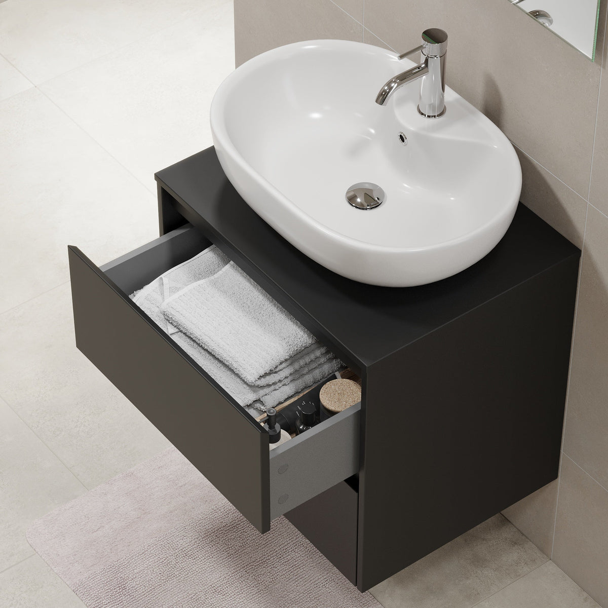 Svalbard, Furniture Set - Code, Black Mat - 90 cm - MASTERSTORE - 8595677183597 - Furniture Set - Code - 83 - 090 - 10 - 02 - 40 - 8595677183597