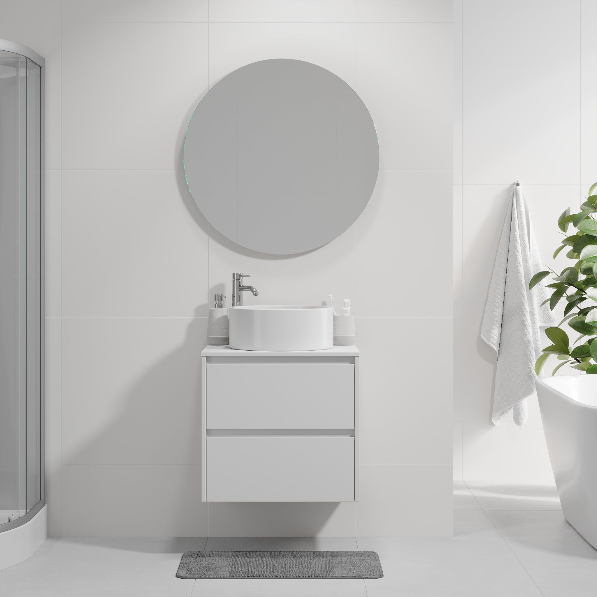 Lofoten, Furniture Set - Code, White Mat - 90 cm - MASTERSTORE - 8595677183870 - Furniture Set - Code - 83 - 090 - 42 - 01 - 40 - 8595677183870