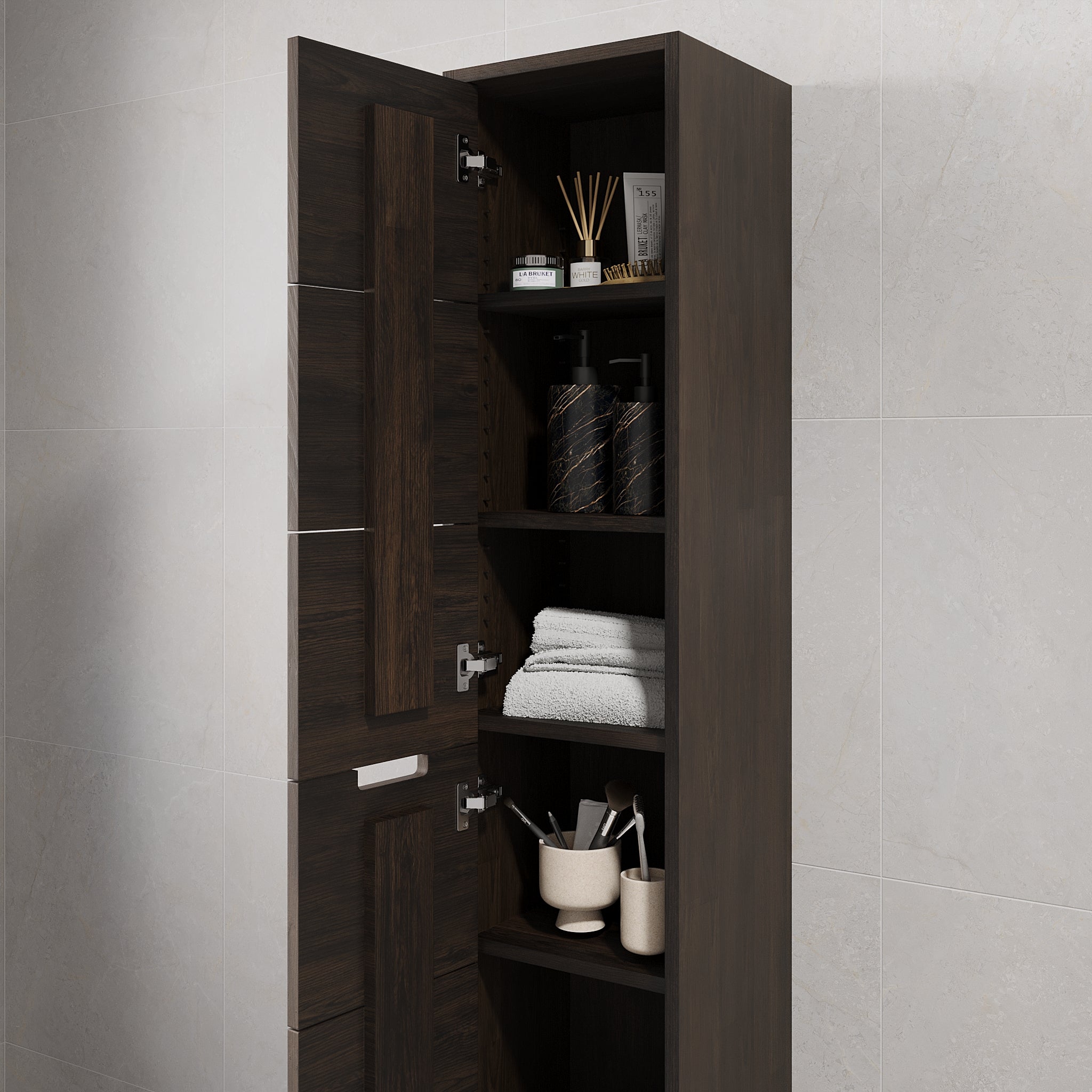 Gribskov, Furniture Set - Code, Oak Black - 35 cm - MASTERSTORE - 8595677199611 - Furniture Set - Code - 96 - 035 - 54 - 82 - 42 - 8595677199611