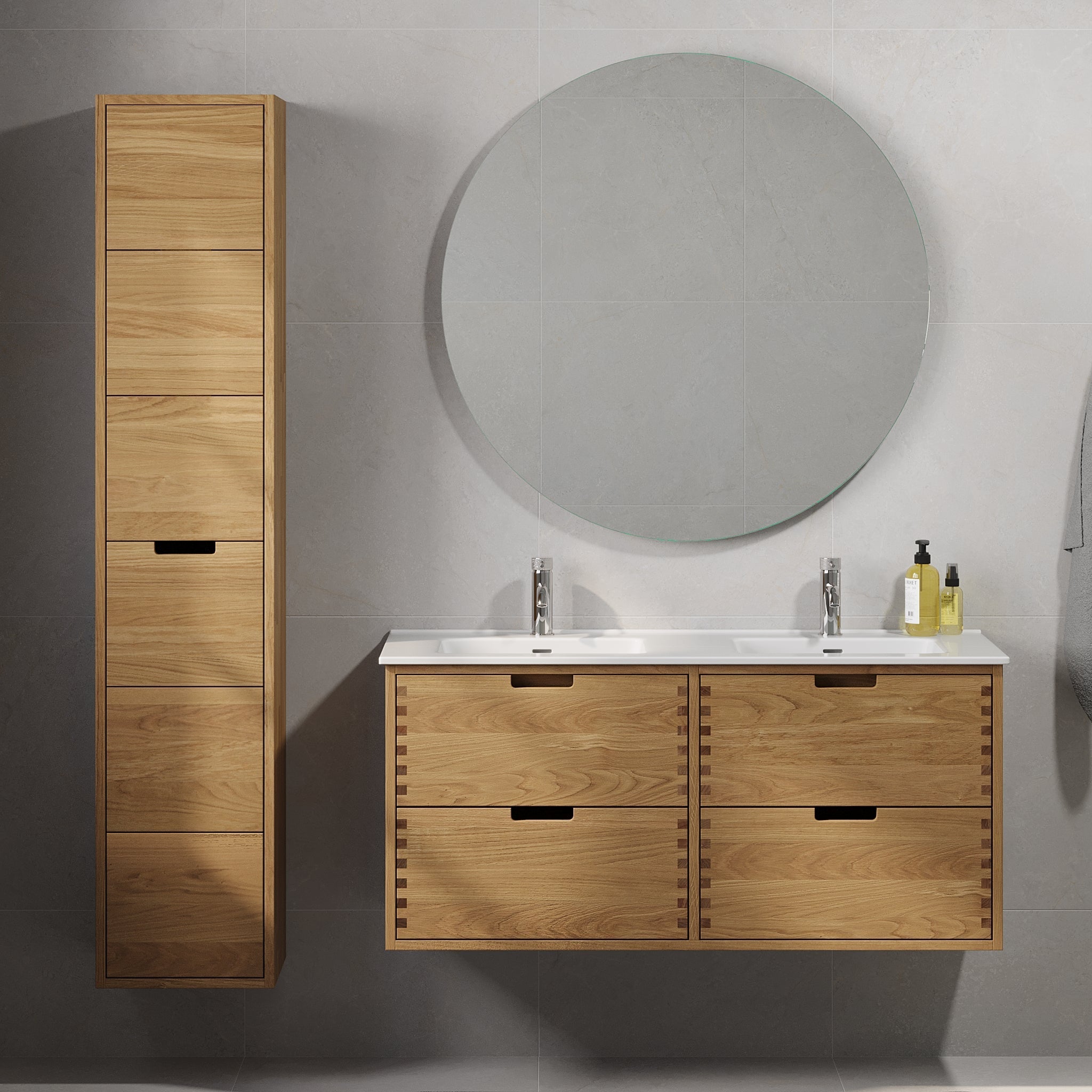 Gribskov, Furniture Set - Code, Oak - 80 cm - MASTERSTORE - 8595677199505 - Furniture Set - Code - 96 - 080 - 54 - 86 - 40 - 8595677199505