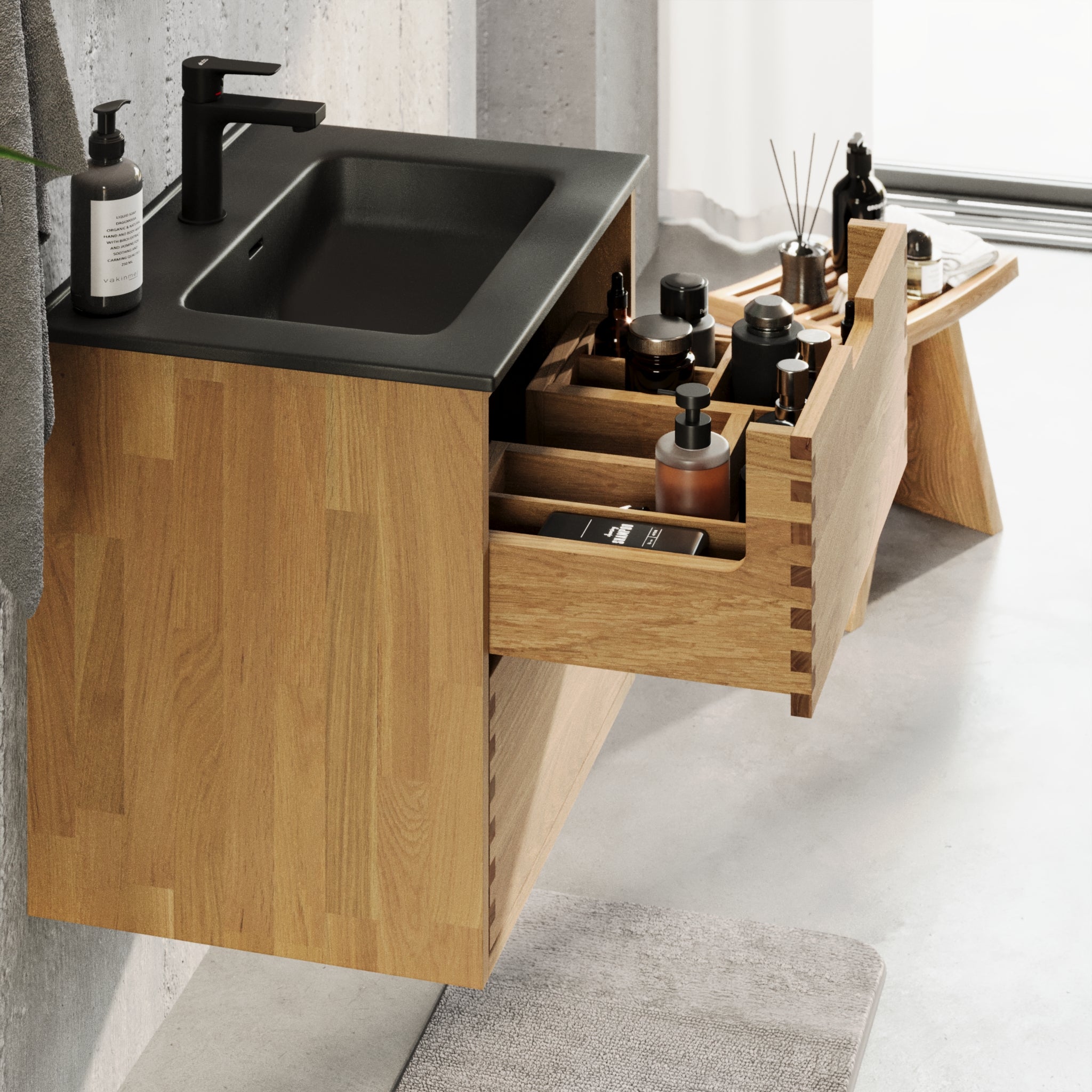 Troldeskoven, Furniture Set - Code, Oak - 80 cm - MASTERSTORE - 8595677193800 - Furniture Set - Code - 96 - 080 - 56 - 86 - 40 - 8595677193800
